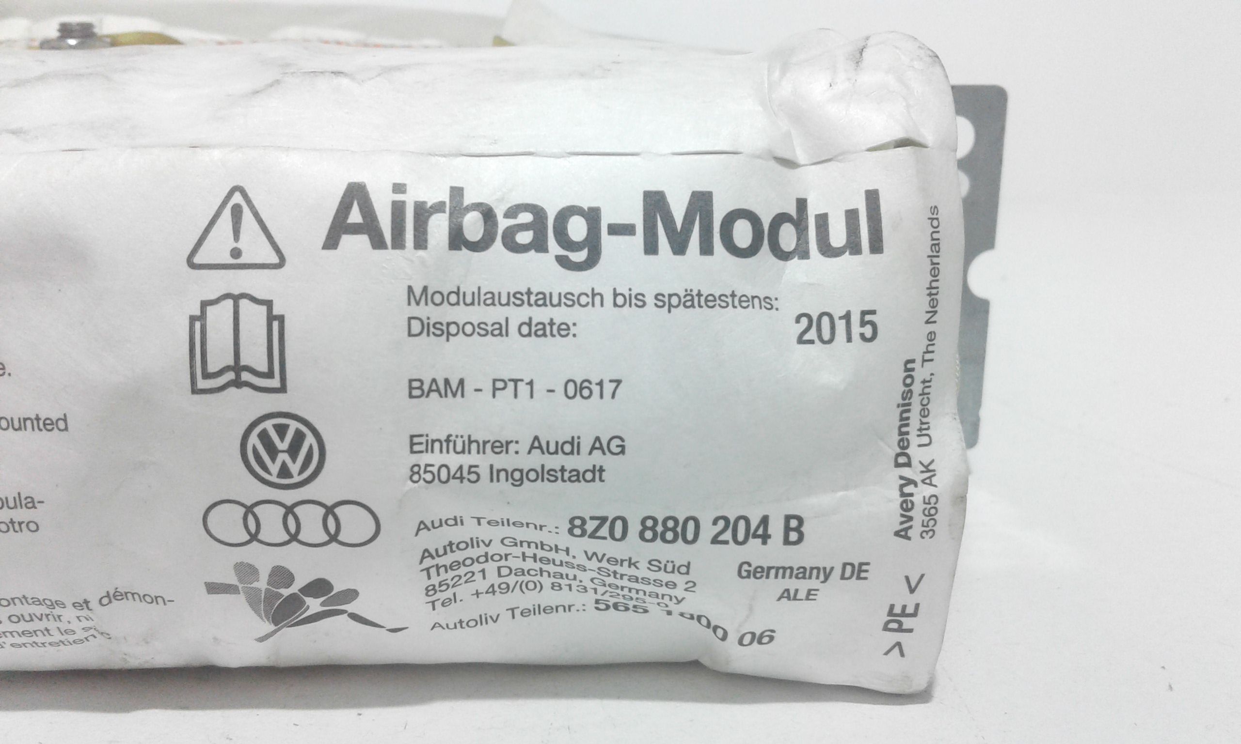 Airbag Passeggero AUDI A2 1 Serie