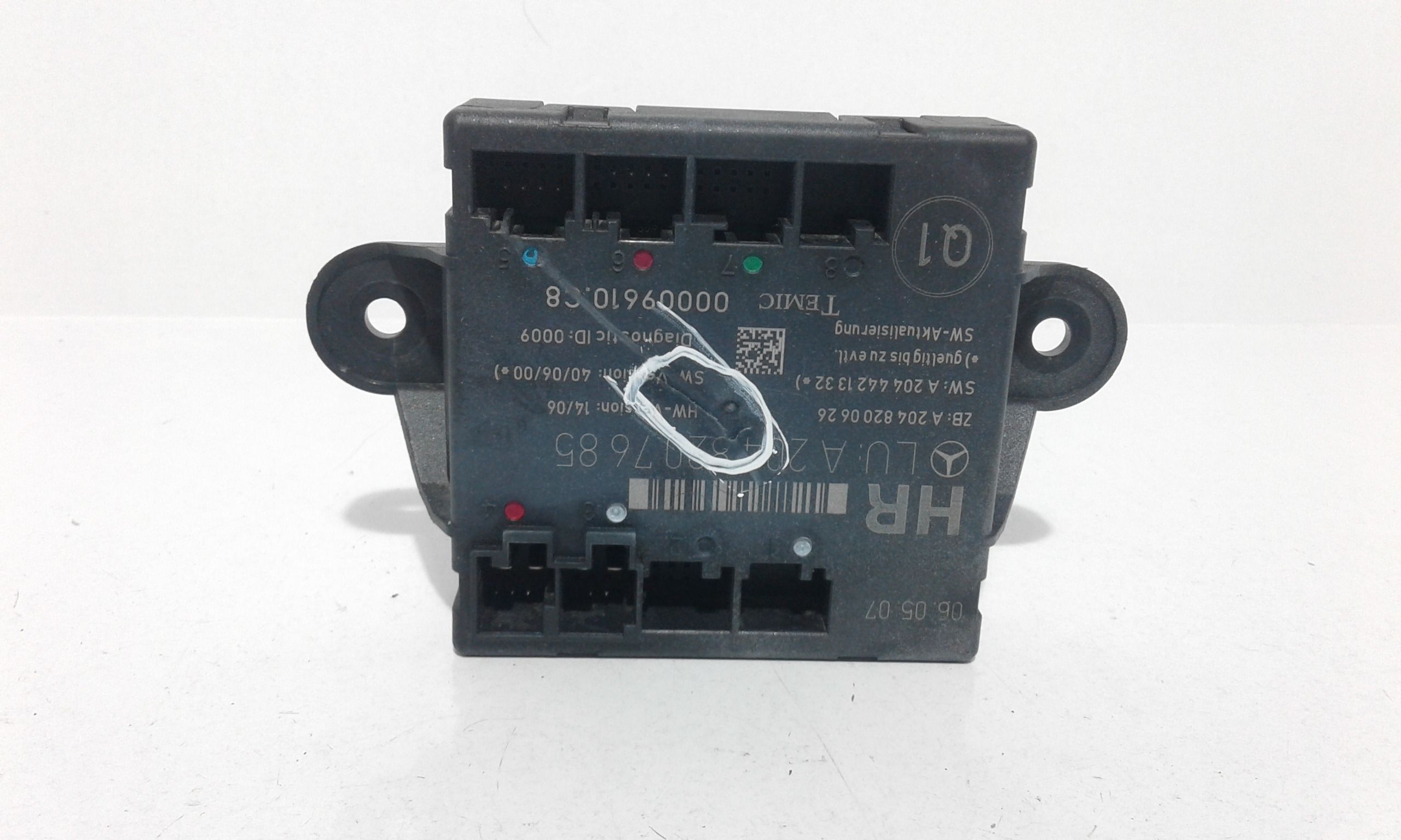 Centralina porta posteriore dx MERCEDES Classe C Berlina W204