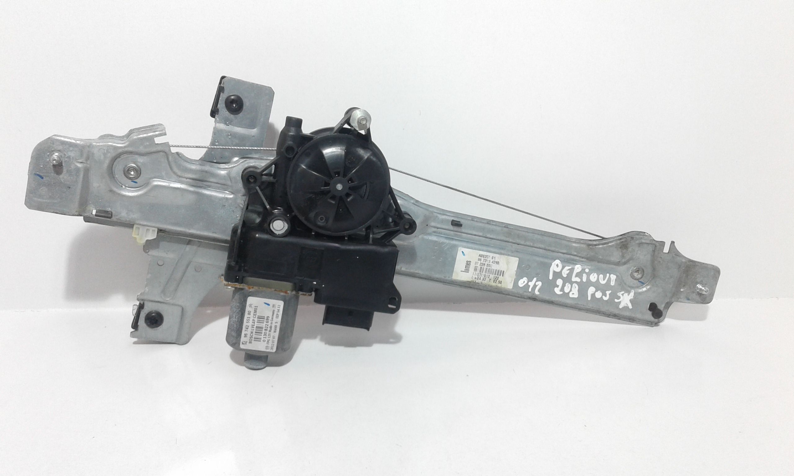 Cremagliera posteriore sinistro guida PEUGEOT 208 1 Serie