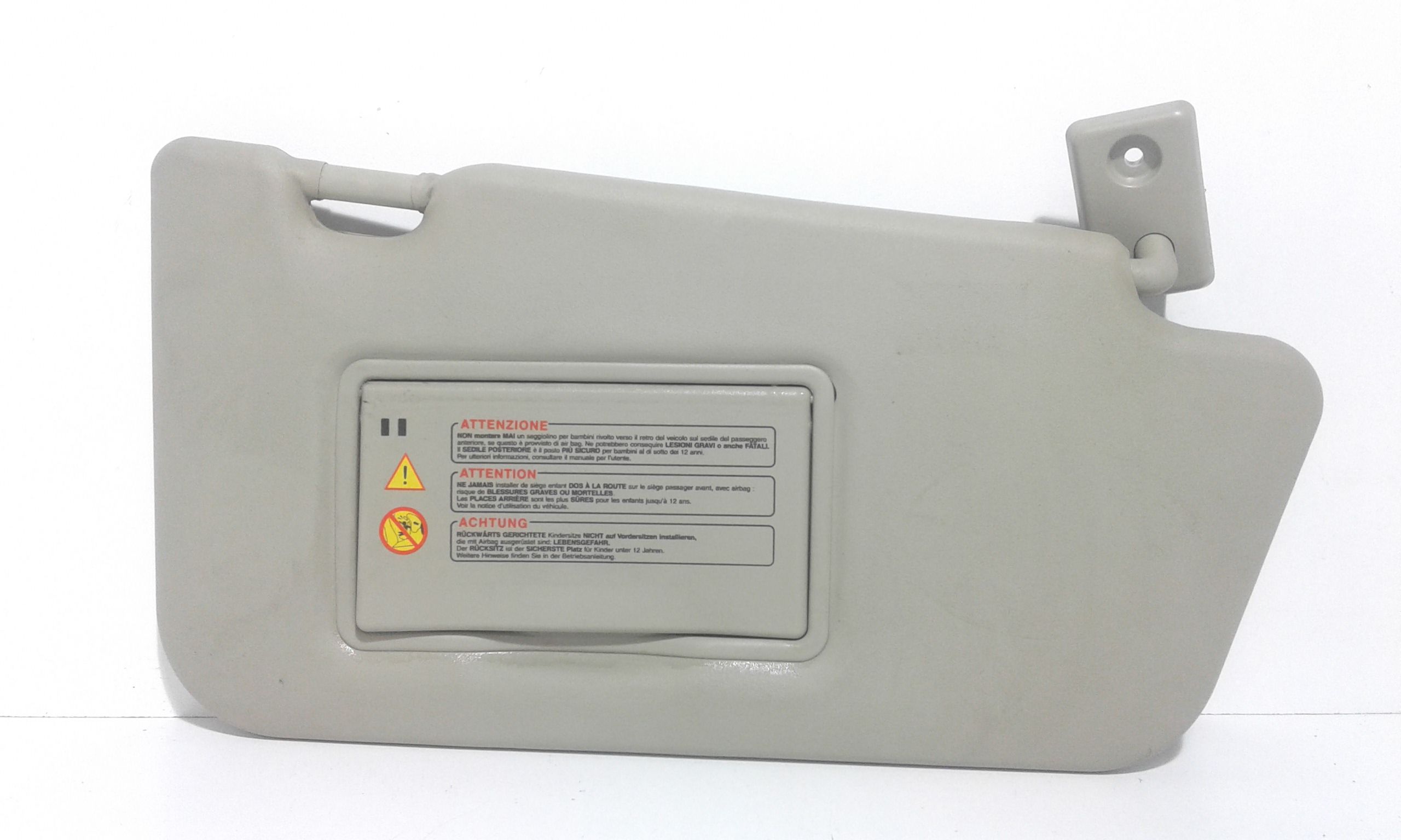 Parasole aletta Lato Passeggero NISSAN Micra 3 Serie