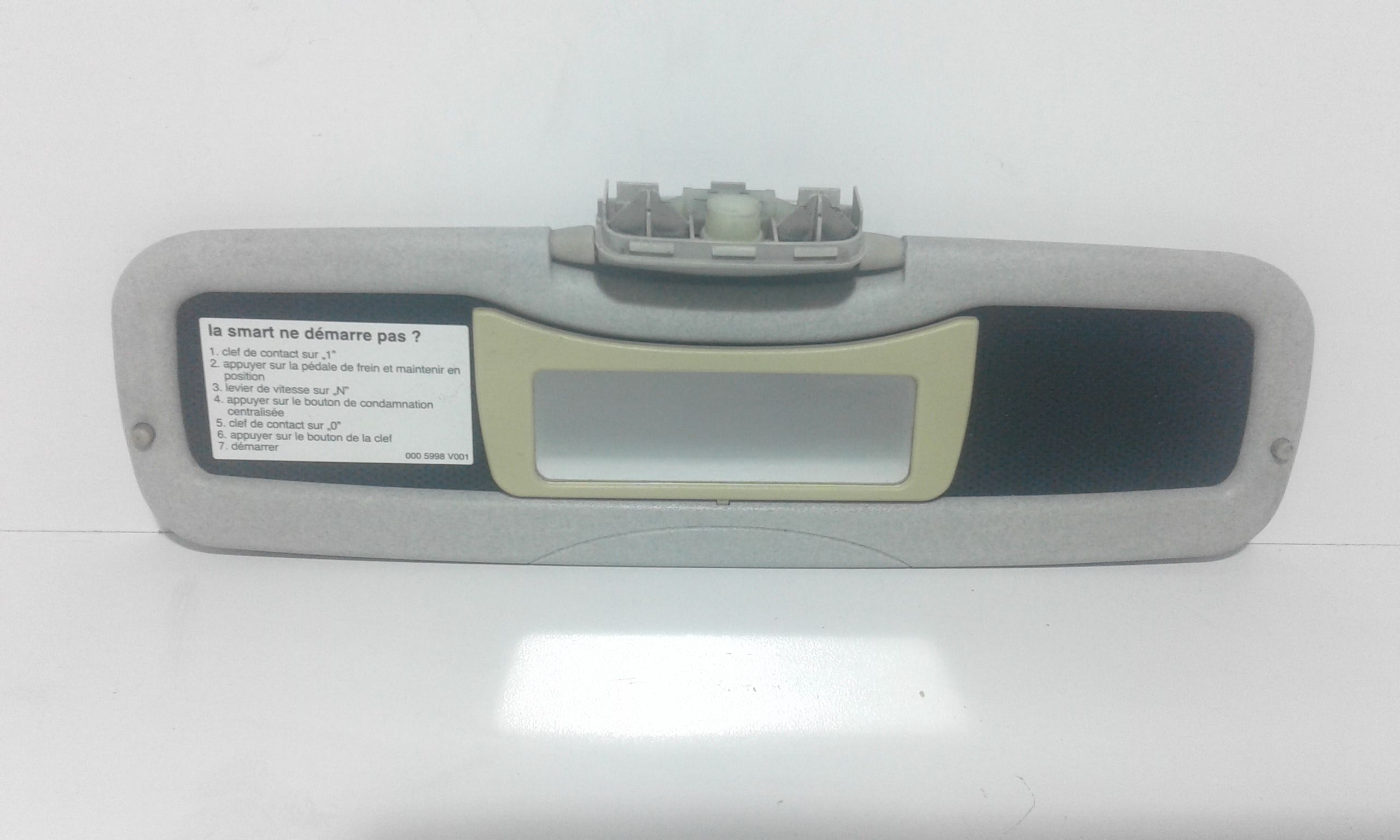 Parasole aletta Lato Passeggero SMART ForTwo Coup 1 Serie