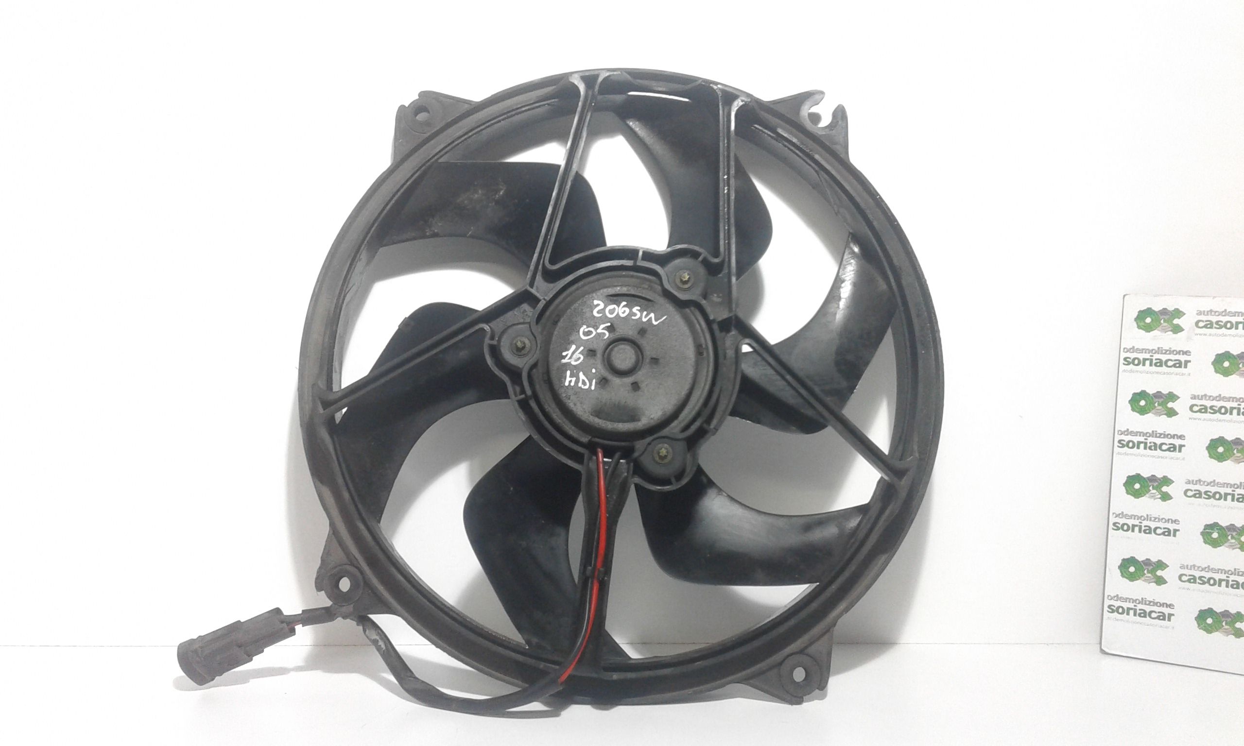 Ventola radiatore PEUGEOT 206 S. Wagon