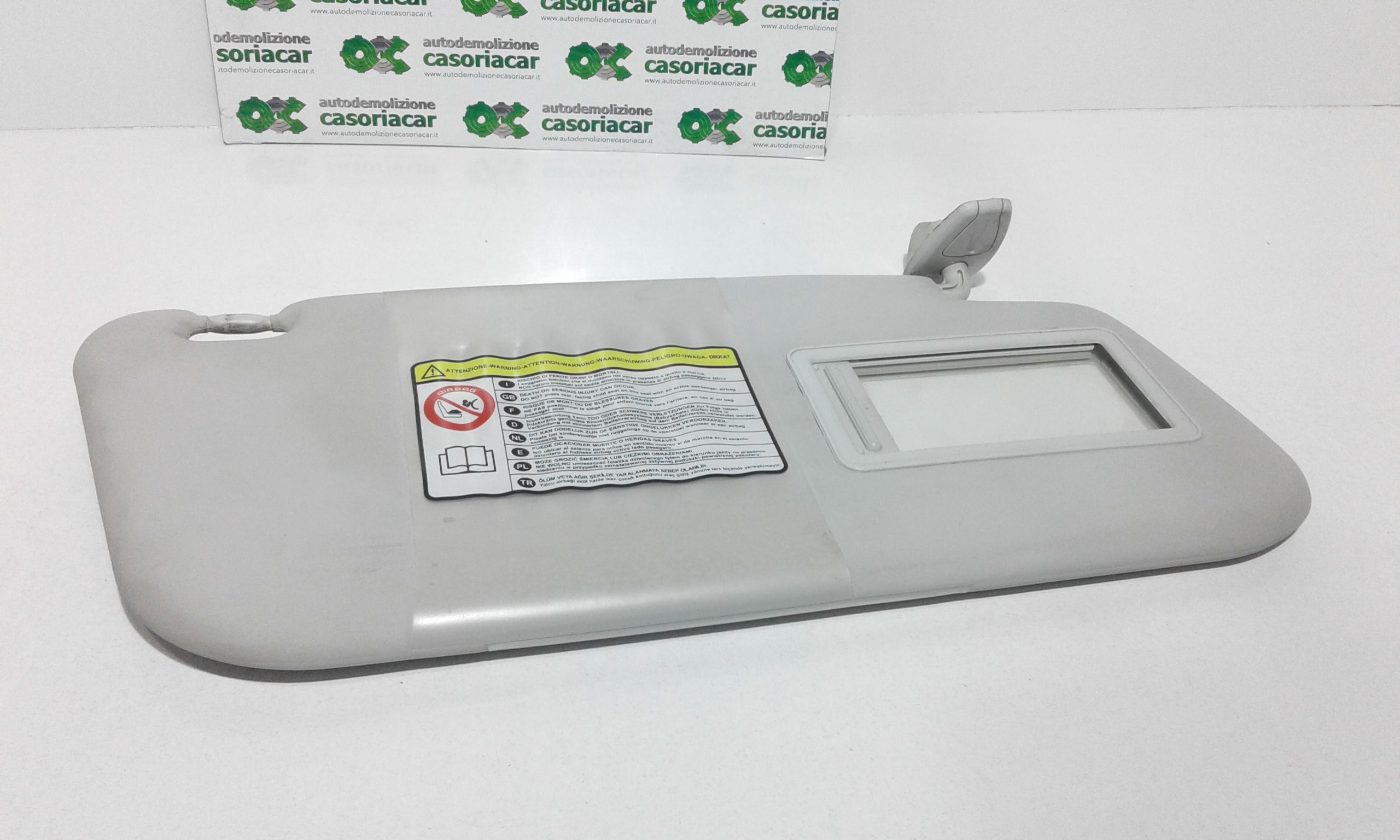 Parasole aletta anteriore Lato Guida FIAT 500 L 1  Serie