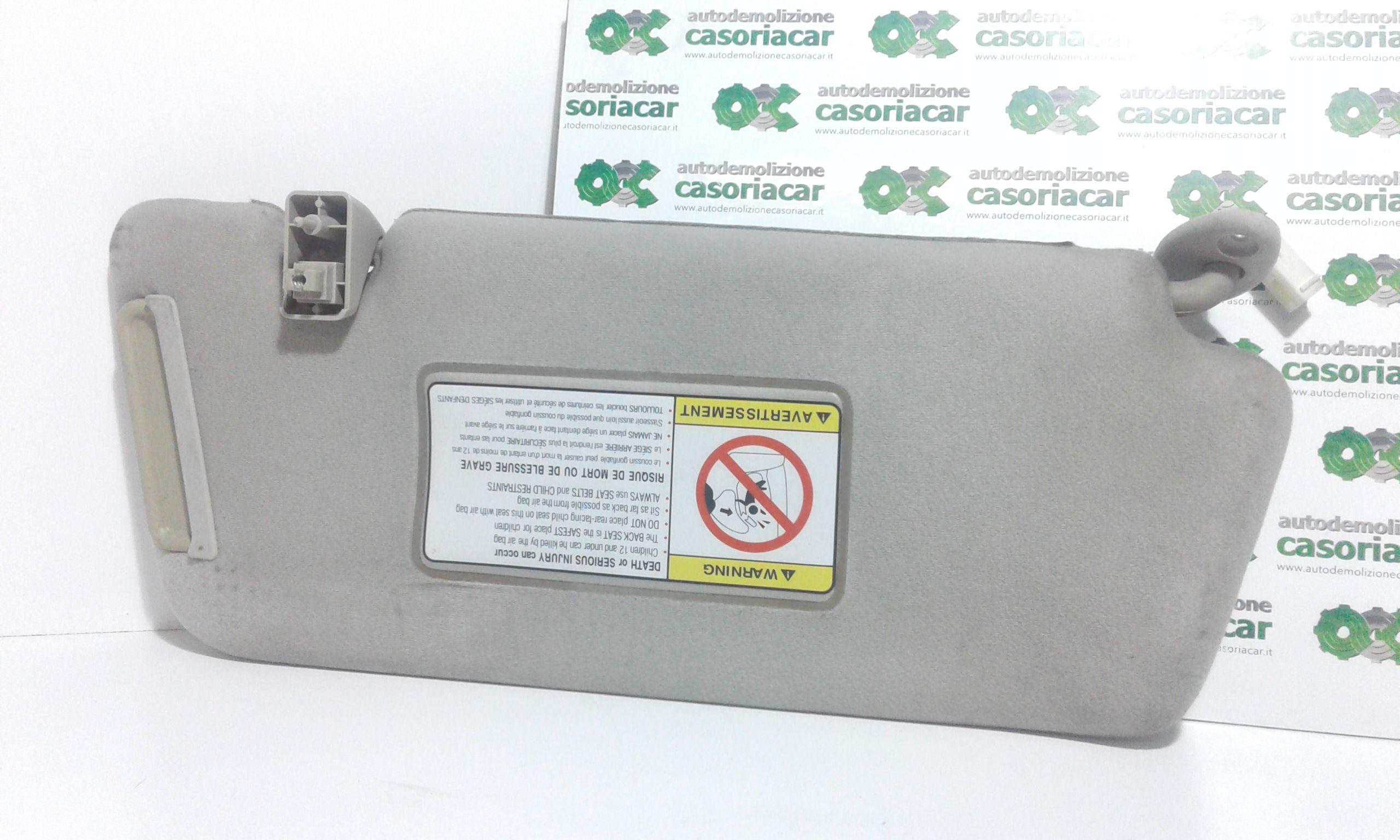 Parasole aletta anteriore Lato Guida SSANGYONG Rexton 1 Serie