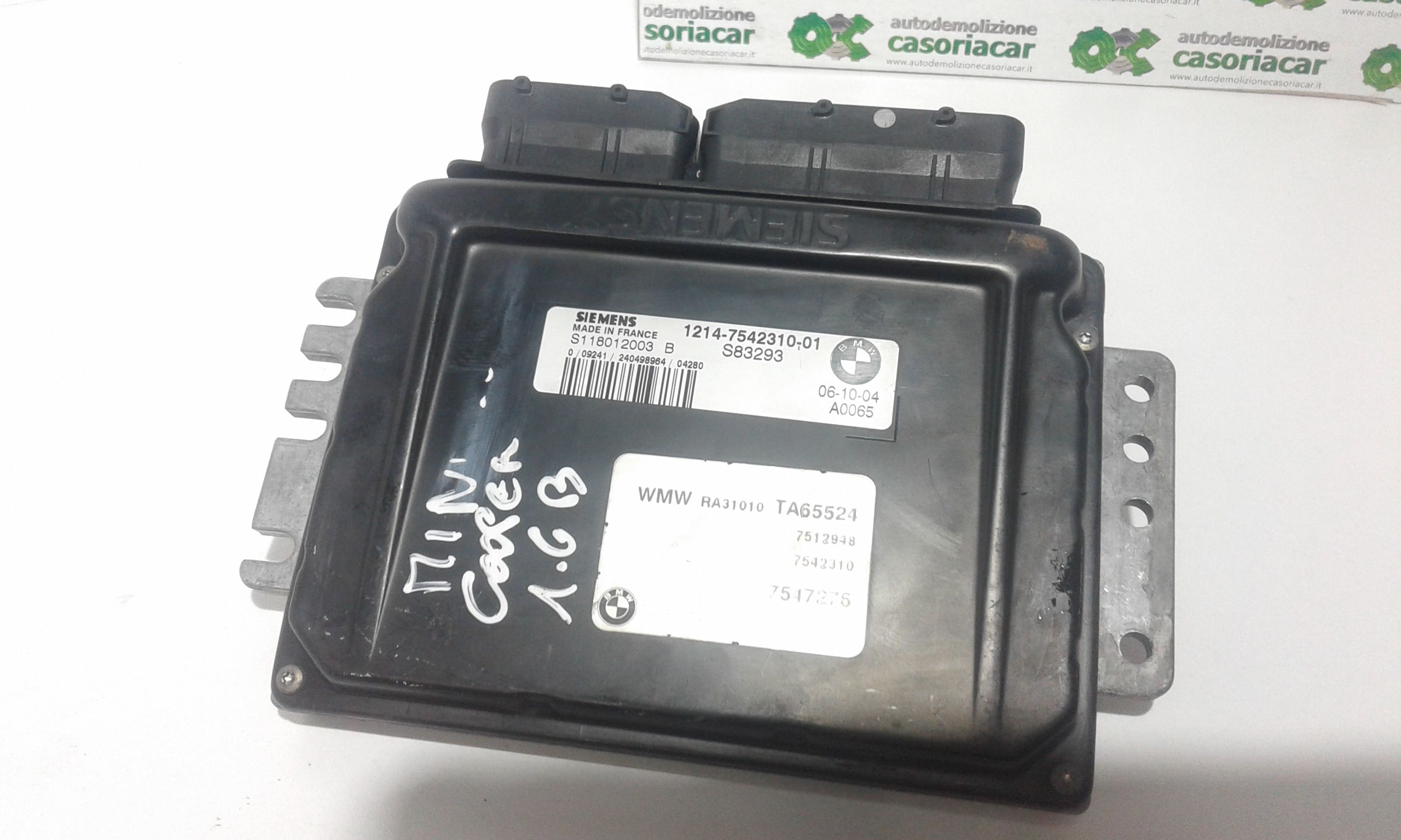 Centralina motore MINI Cooper 1  Serie