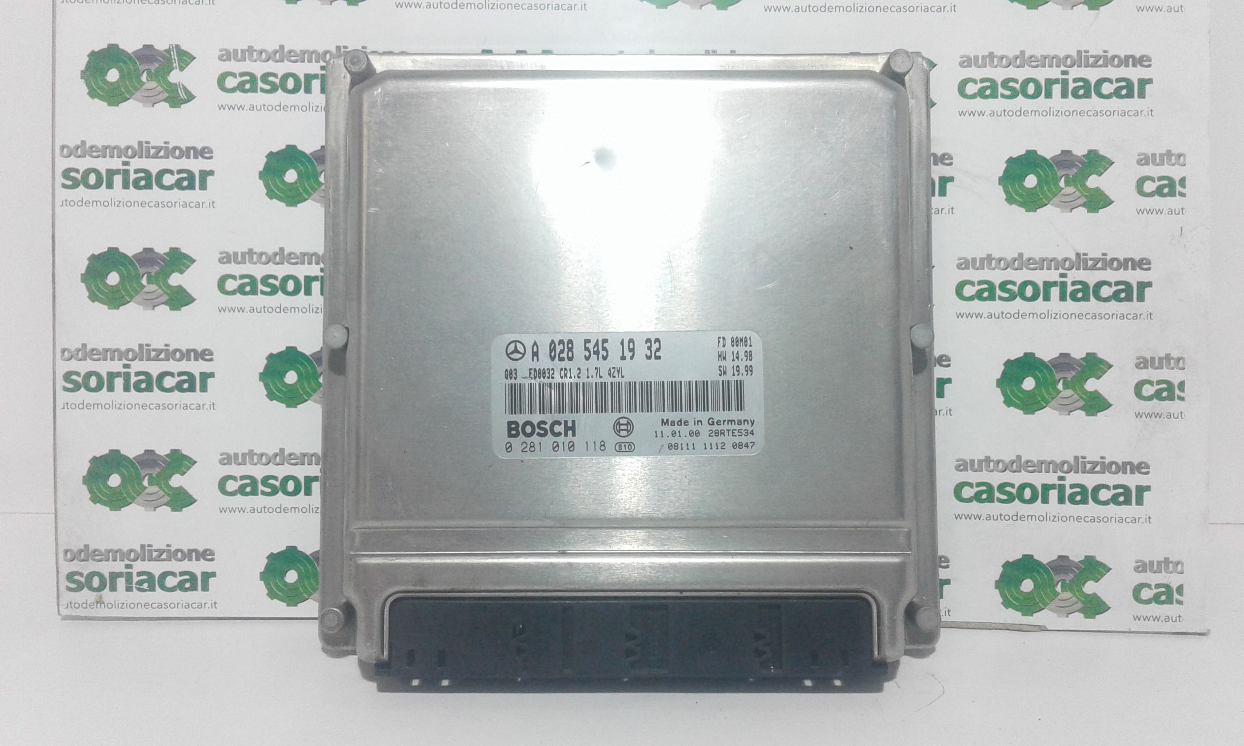 Centralina motore MERCEDES Classe A W168 2 Serie