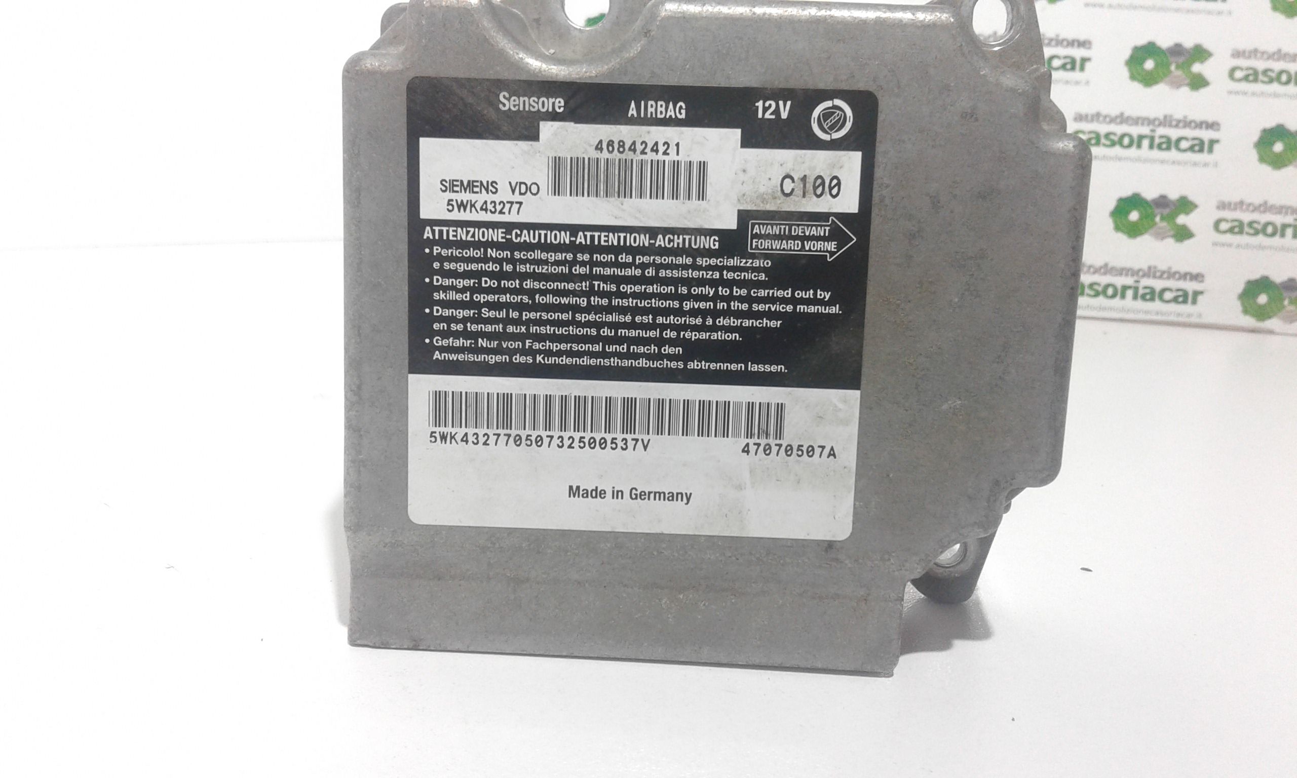 Centralina Airbag ALFA ROMEO 147 2 serie