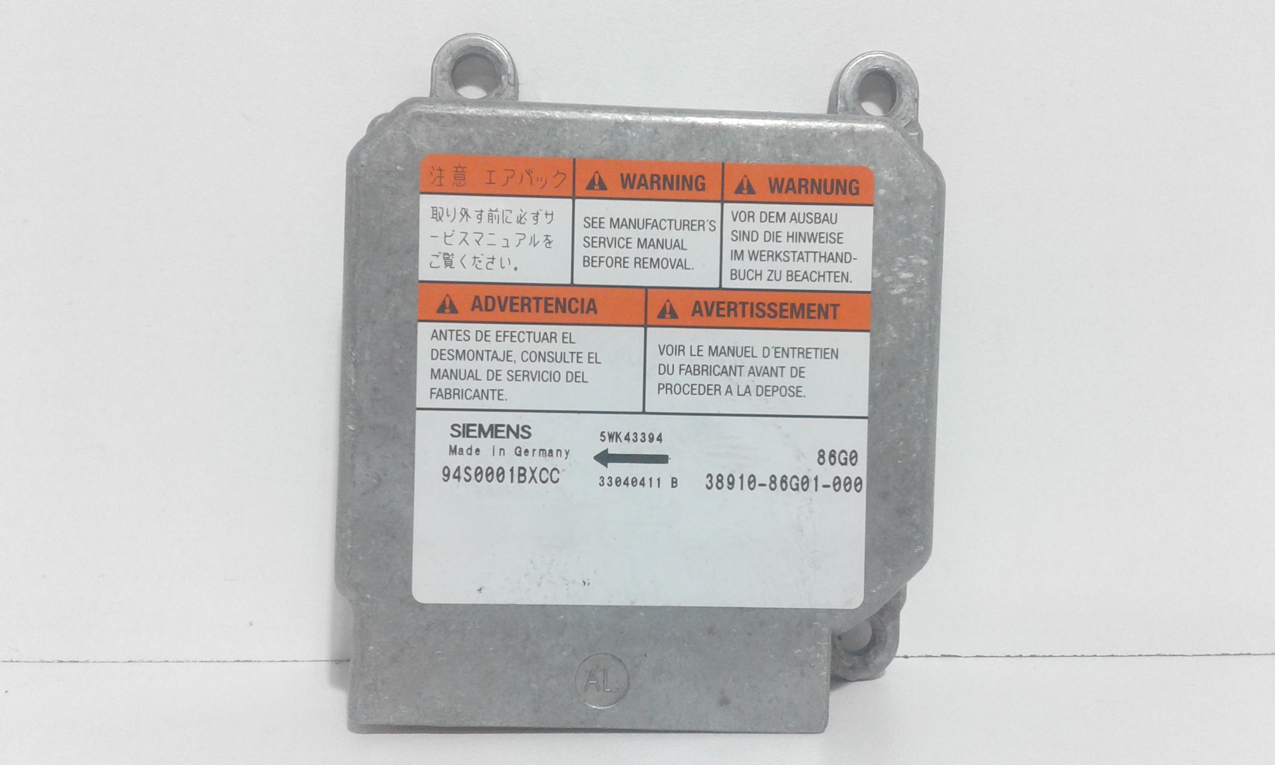 Centralina Airbag SUZUKI Ignis 2 Serie