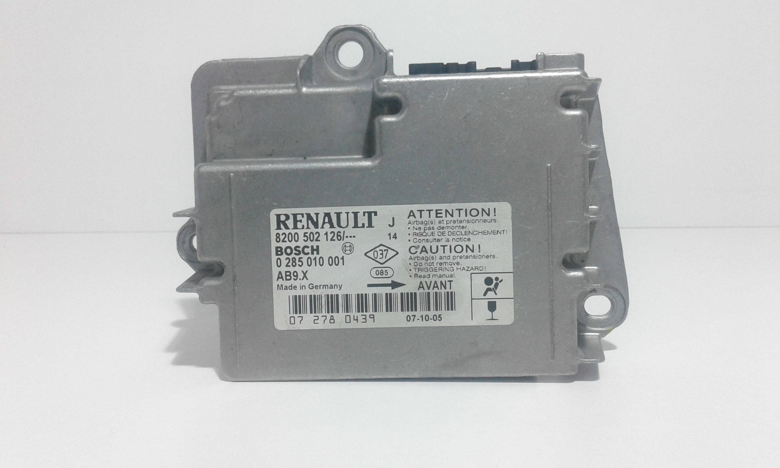 Centralina Airbag RENAULT Modus 1 Serie