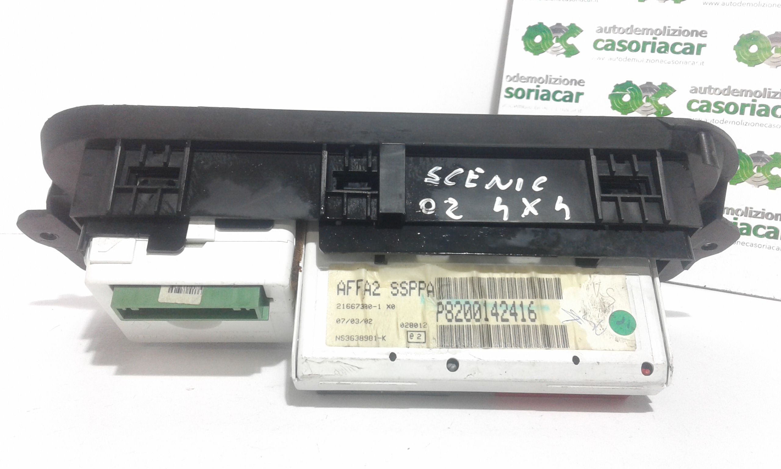 Display RENAULT Scenic RX4