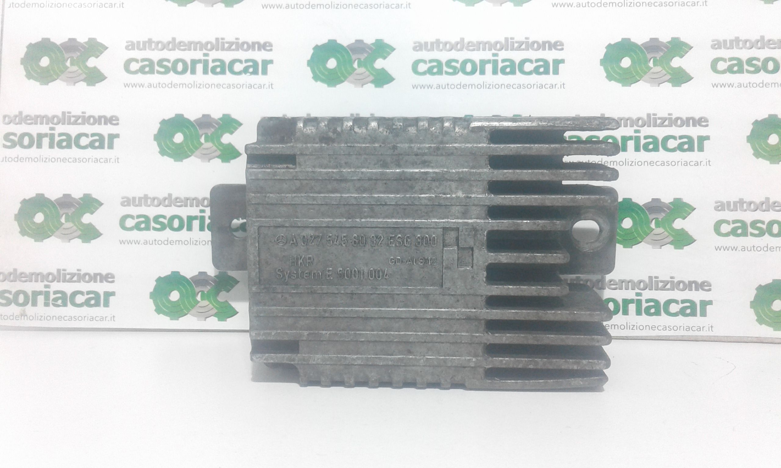 Centralina ventola radiatore MERCEDES Classe A W168 2 Serie