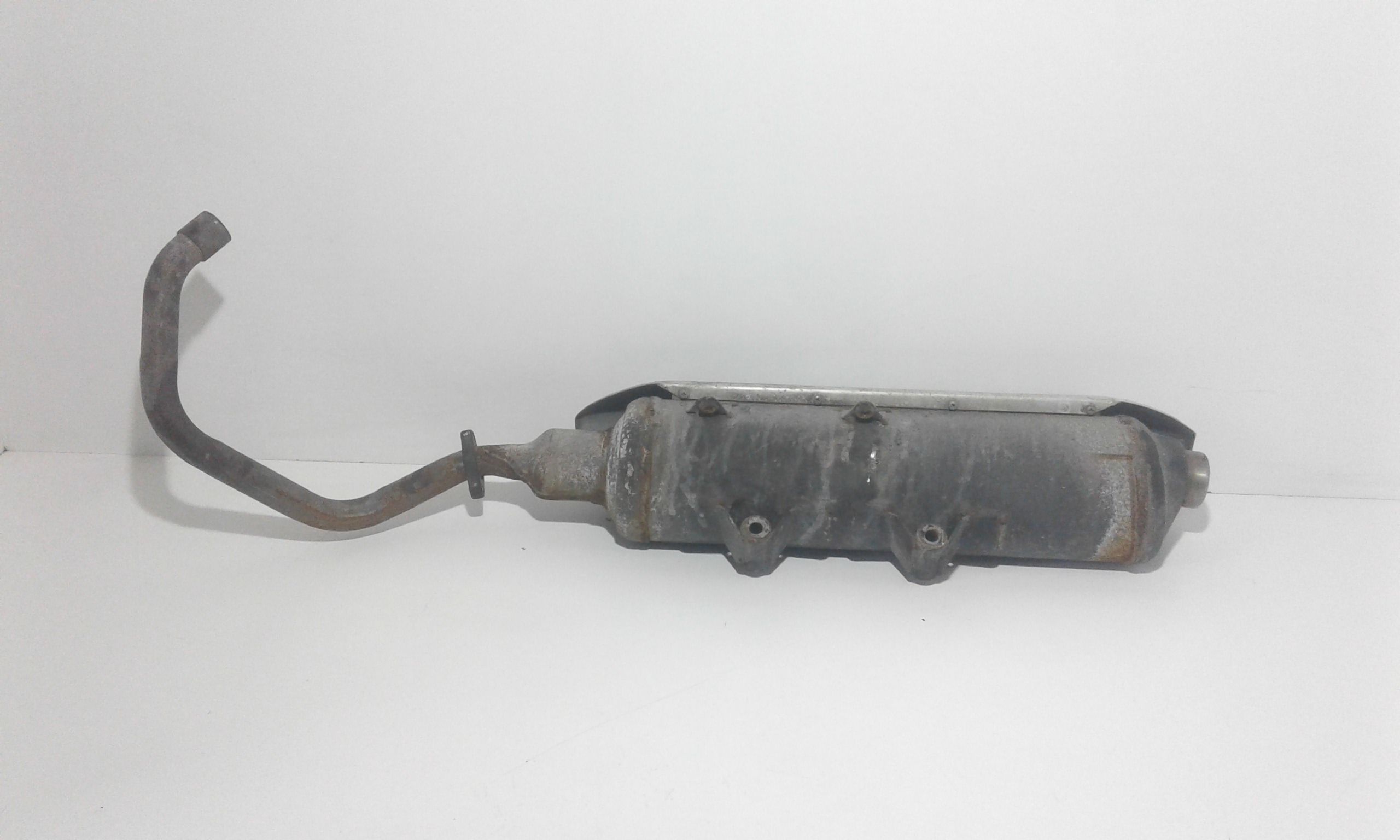 Marmitta completa di terminale scarico Aprilia Leonardo 200 rotax