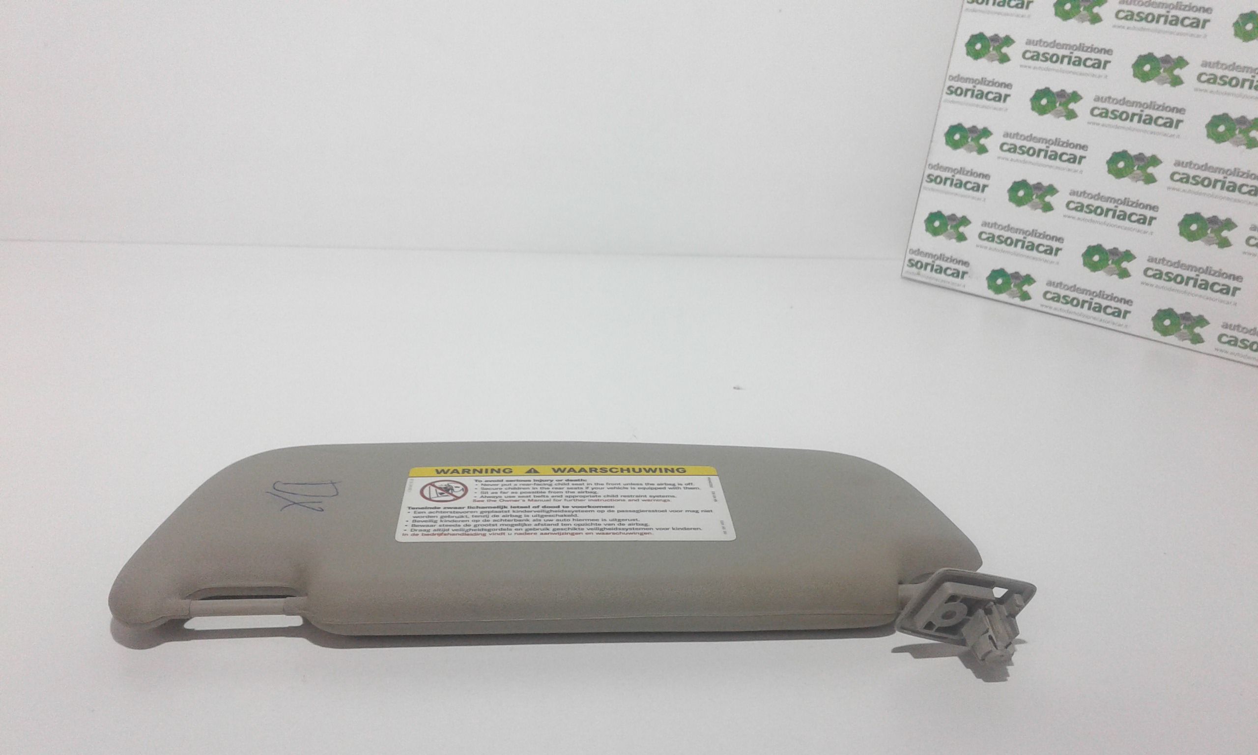 Parasole aletta Lato Passeggero SMART Forfour 1 Serie