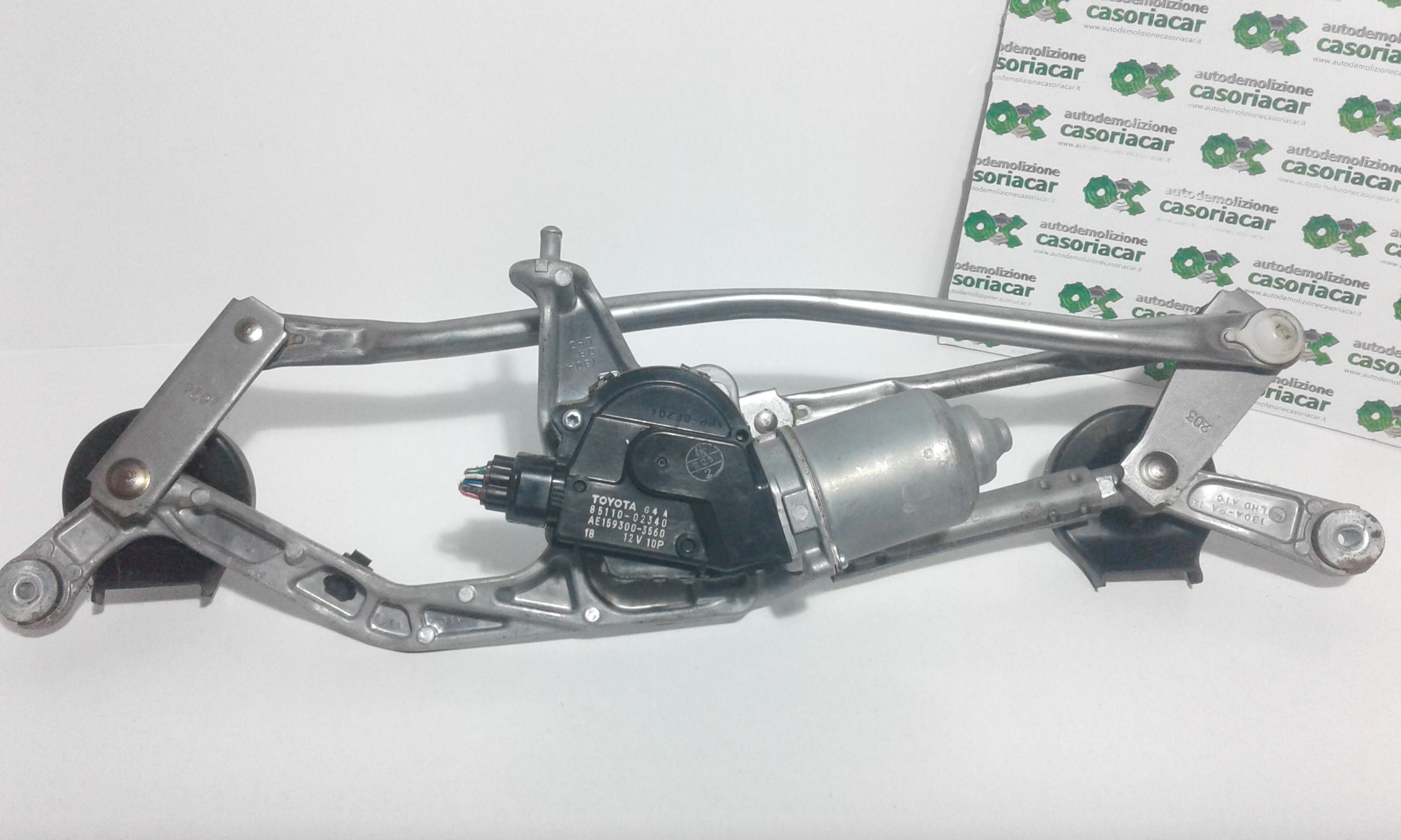 Motorino tergi ant completo di tandem TOYOTA Auris 2 Serie