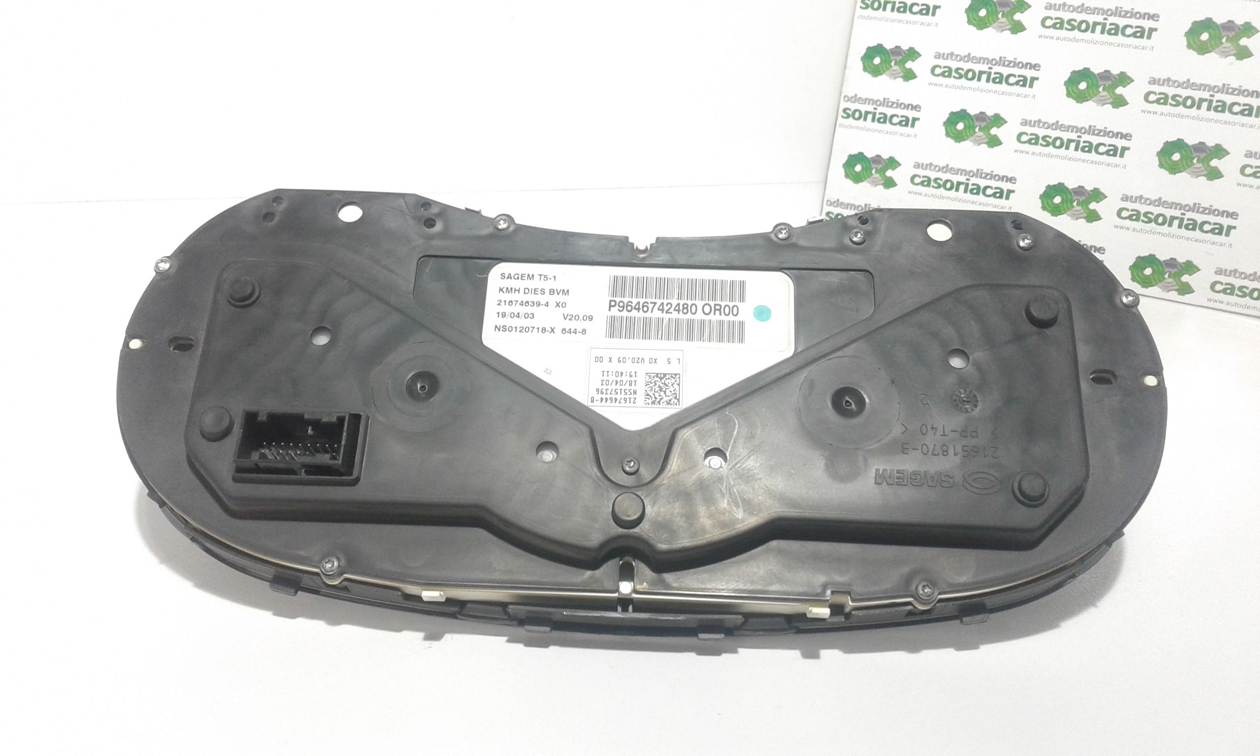 Quadro Strumenti PEUGEOT 307 S. Wagon