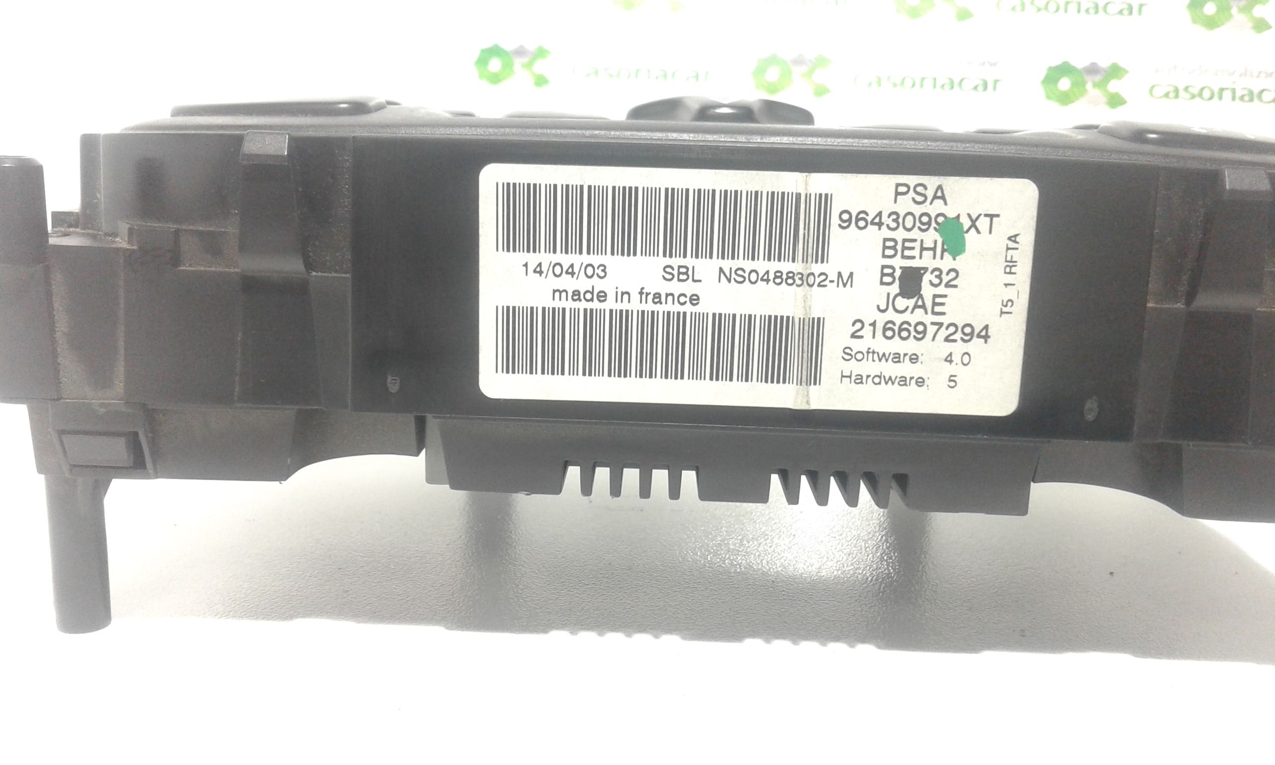 Comandi Clima PEUGEOT 307 S. Wagon