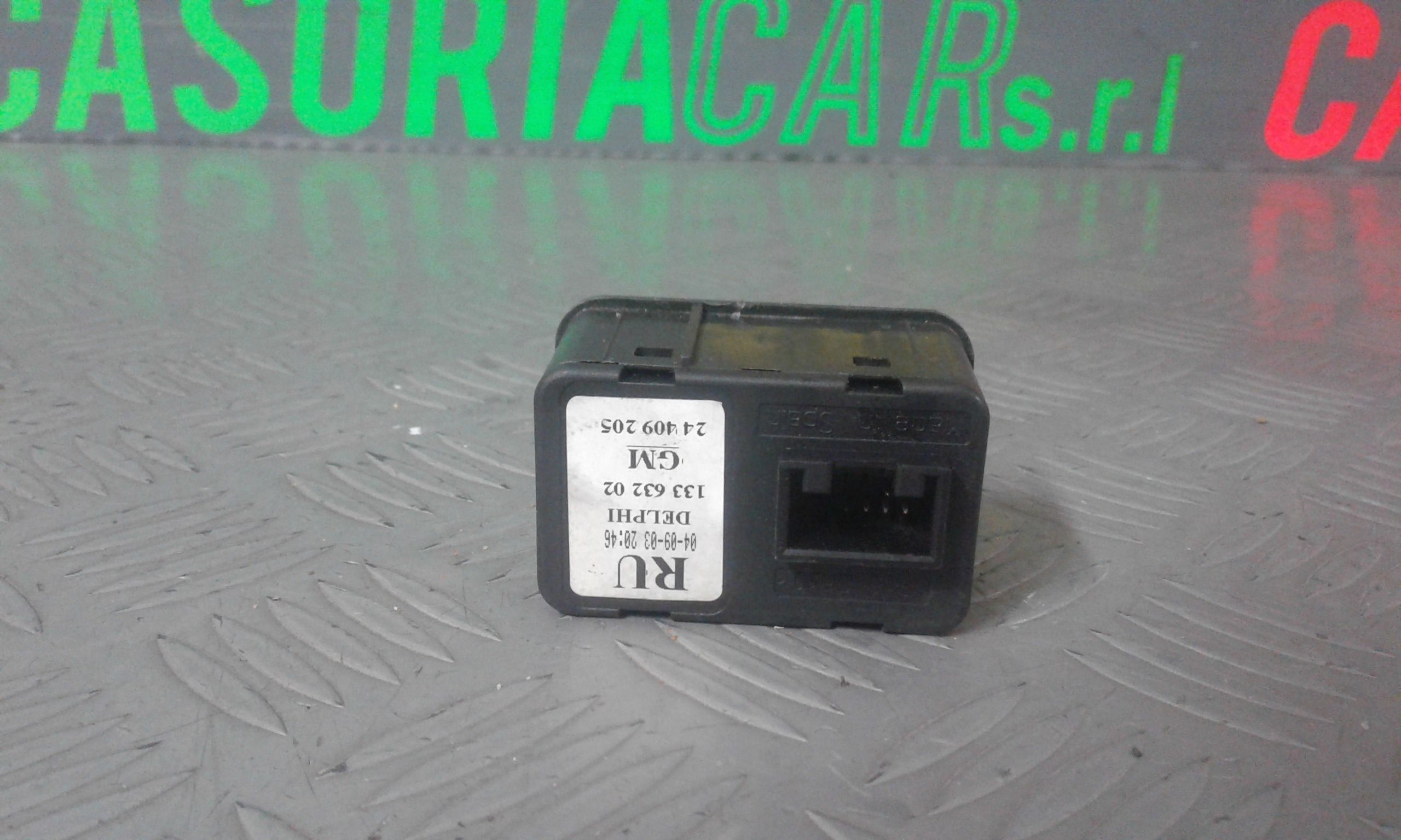 Pulsantiera Anteriore Sinistra Guida OPEL Corsa C 5P 1 Serie