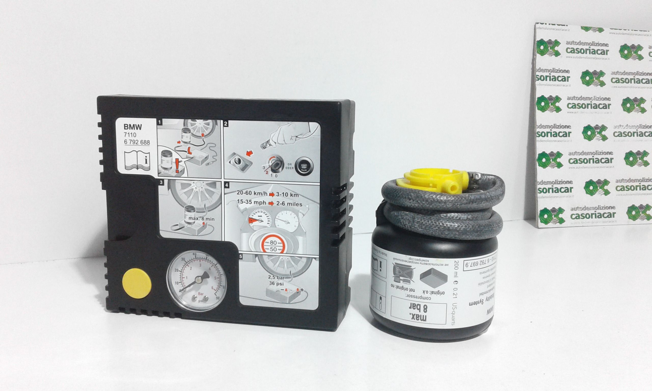 Compressore gonfiaggio ruote MINI Paceman 1 Serie