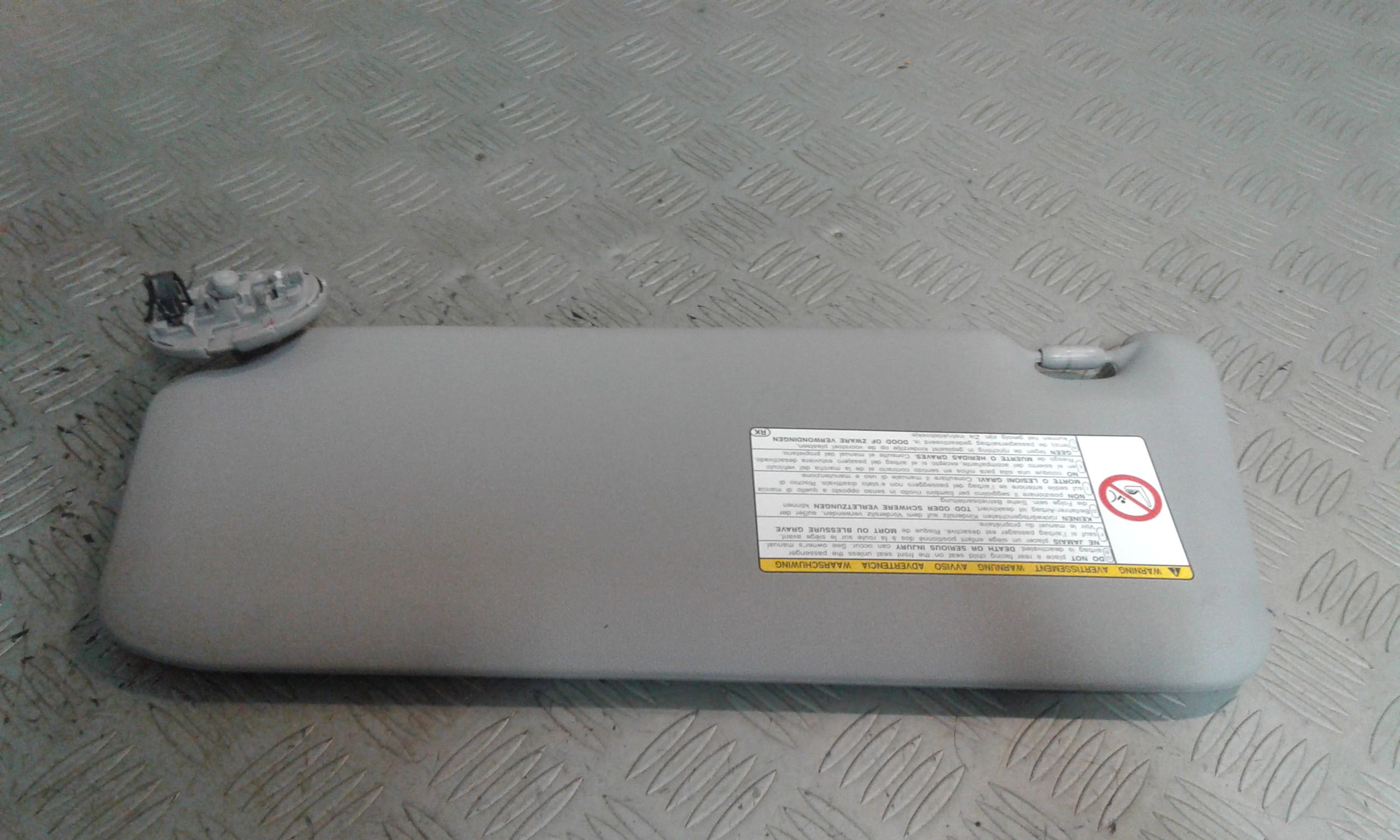 Parasole aletta Lato Passeggero TOYOTA IQ 1 Serie