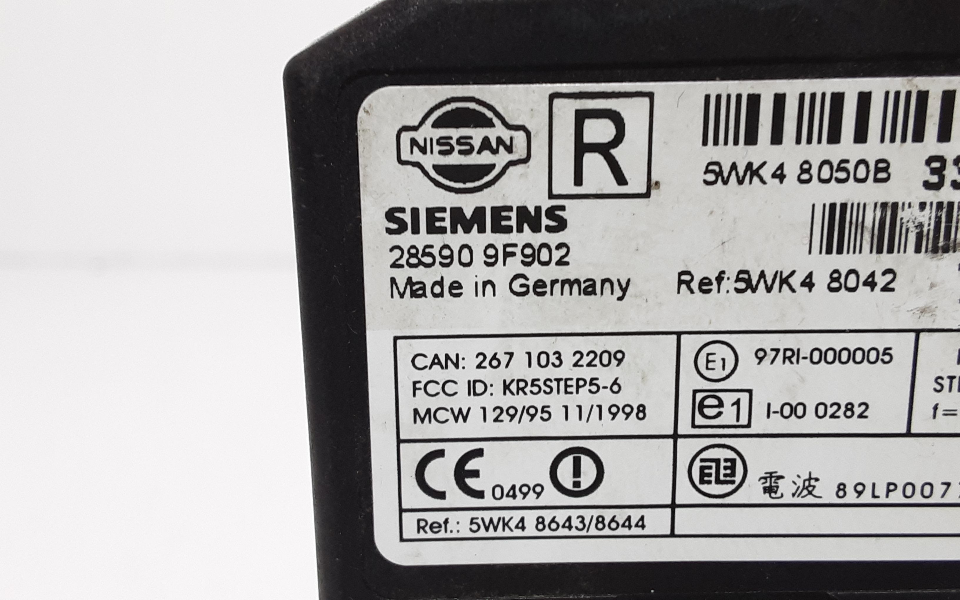 Blocchetto Accensione NISSAN Almera 3 Serie