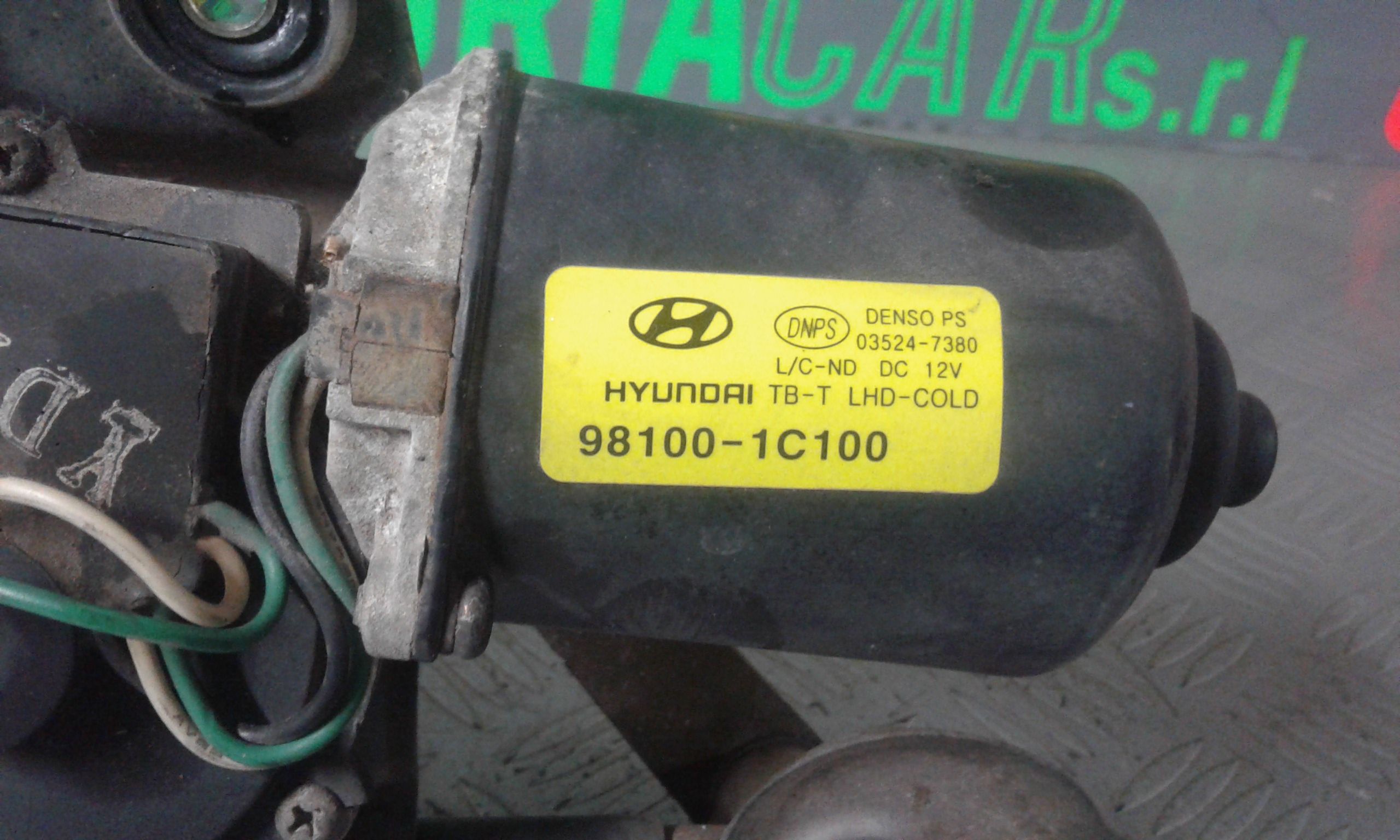 Motorino tergi ant completo di tandem HYUNDAI Getz 1 Serie