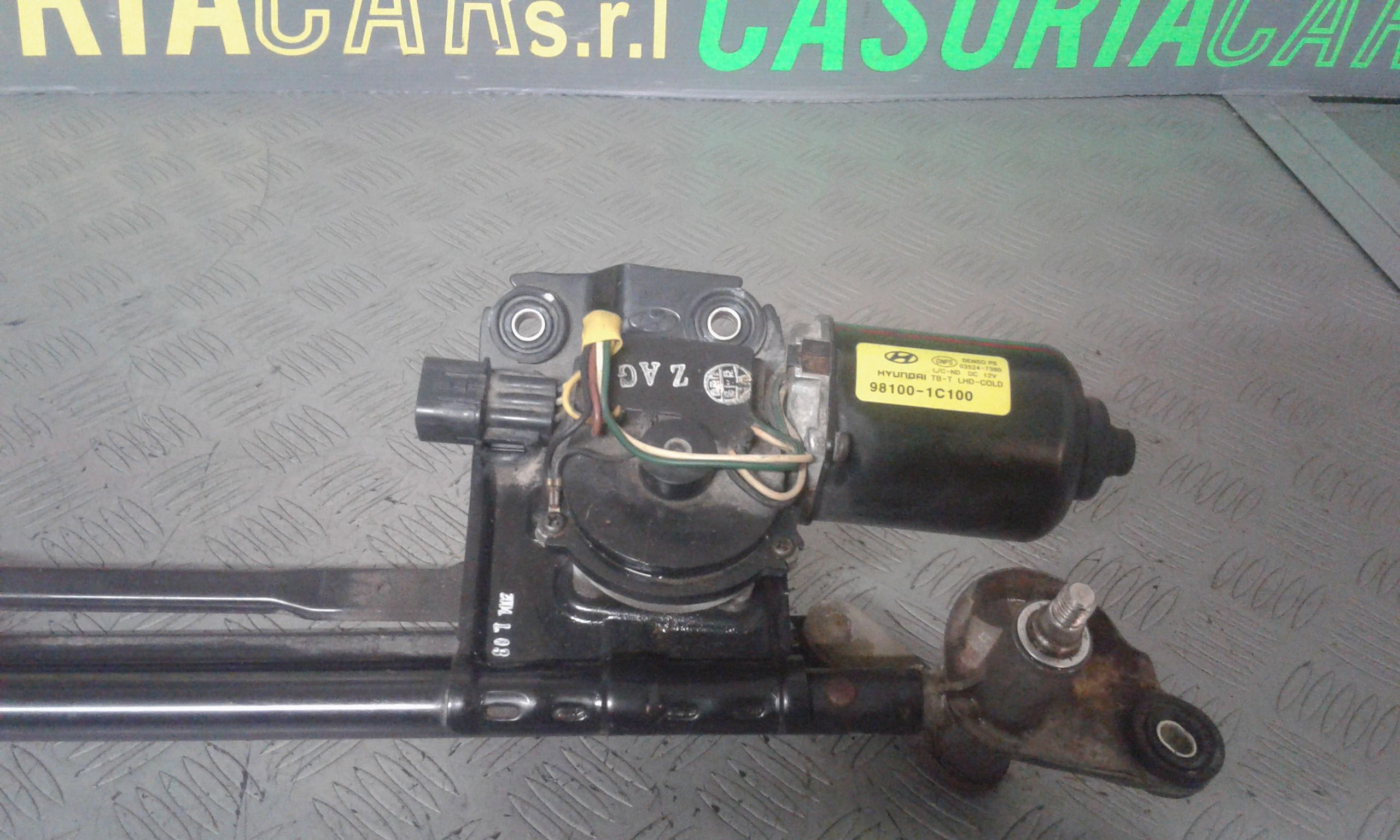 Motorino tergi ant completo di tandem HYUNDAI Getz 1 Serie