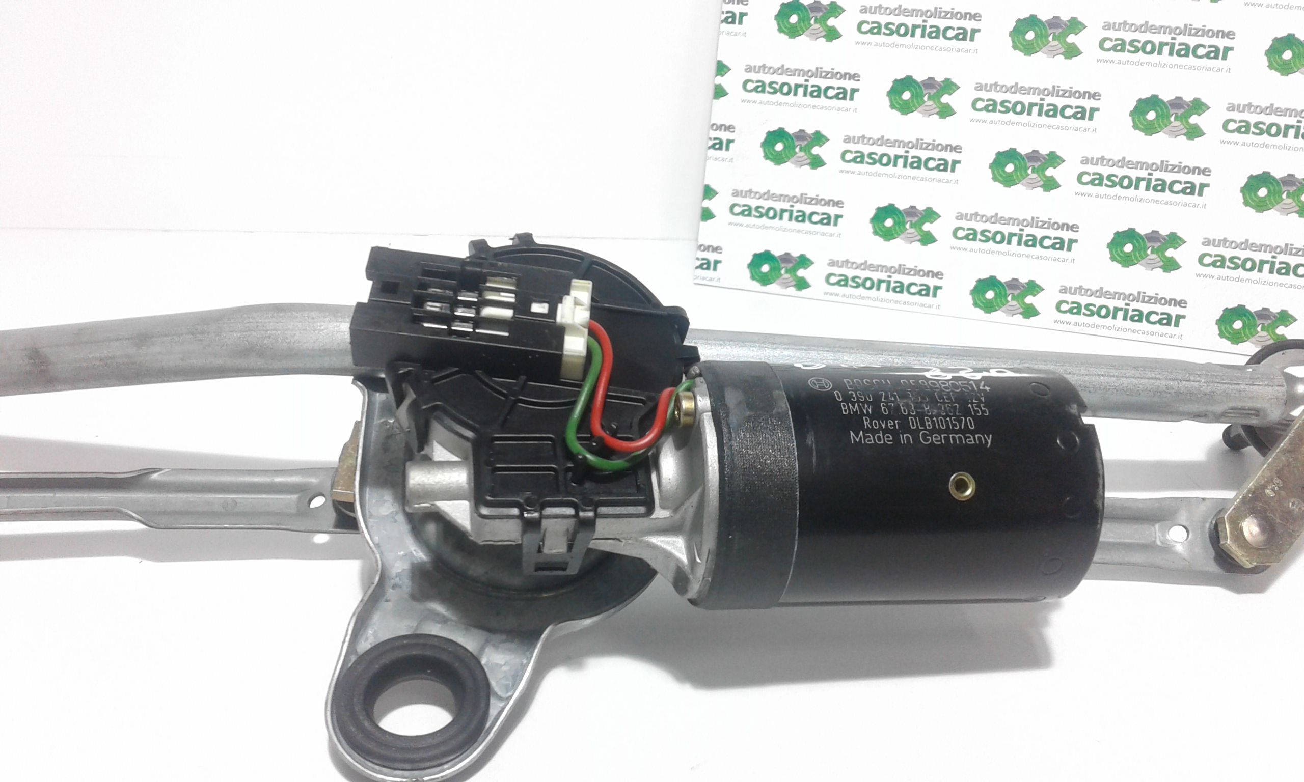 Motorino tergi ant completo di tandem BMW Serie 3 E46 Berlina