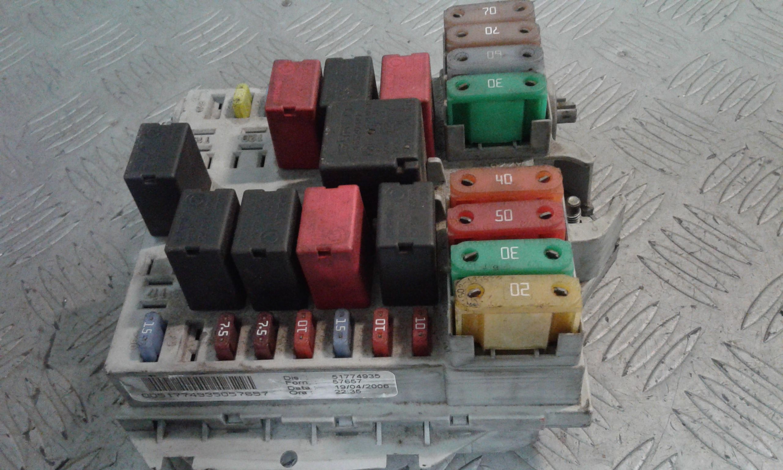 Centralina porta fusibili LANCIA Ypsilon 1 Serie