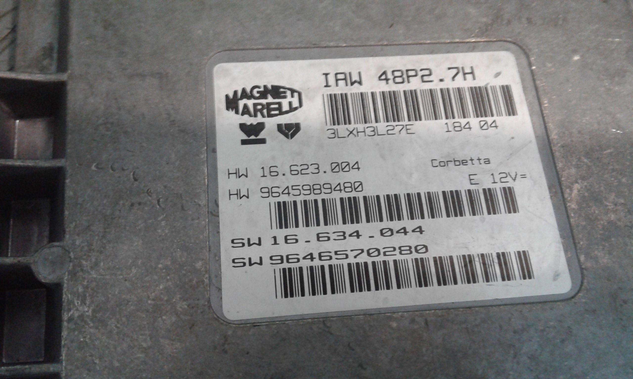 Centralina motore CITROEN C2 1 Serie