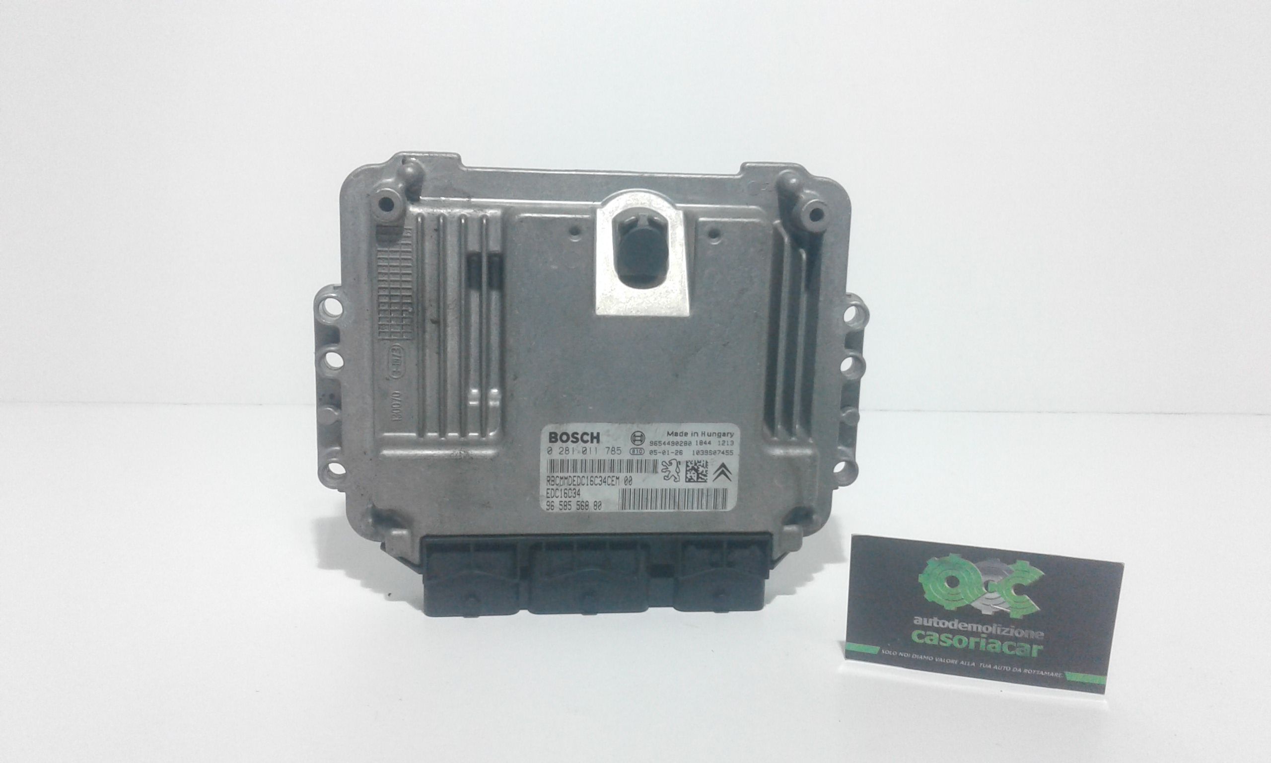 Centralina motore CITROEN C3 1 Serie