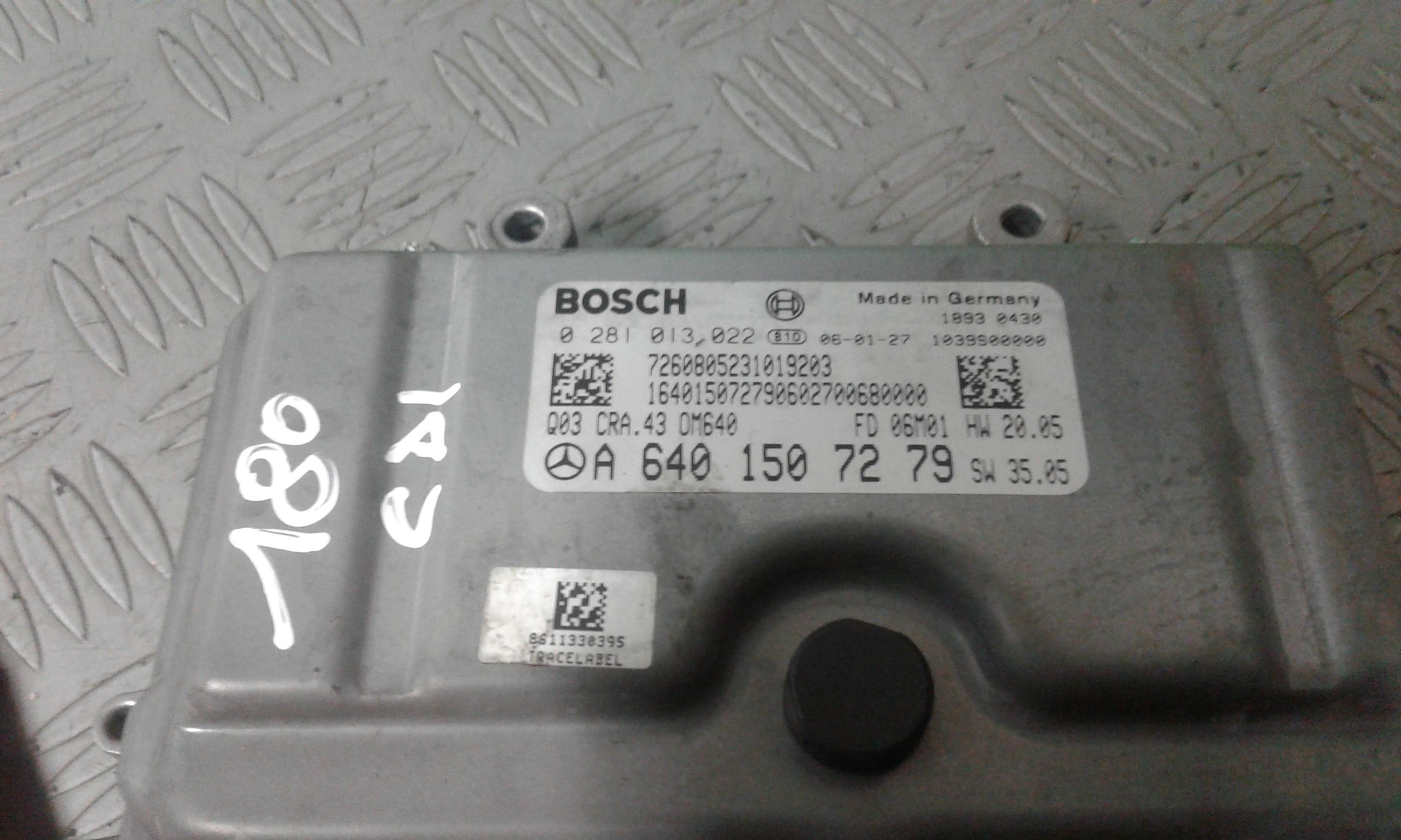 Centralina motore MERCEDES Classe A W169 3 Serie