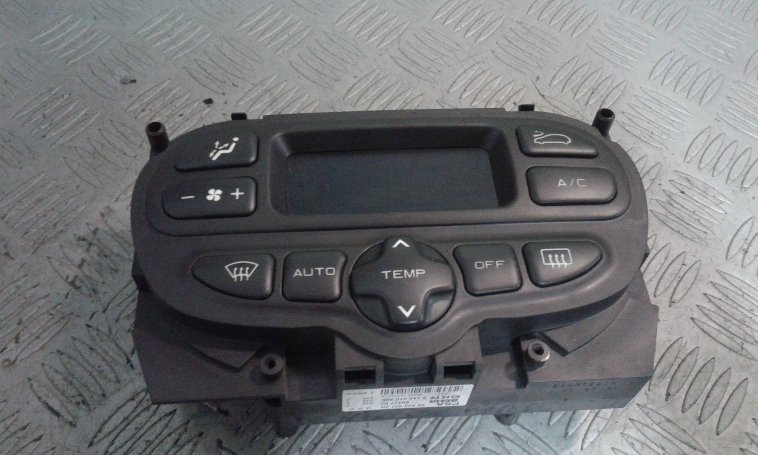 Comandi Clima PEUGEOT 307 Berlina