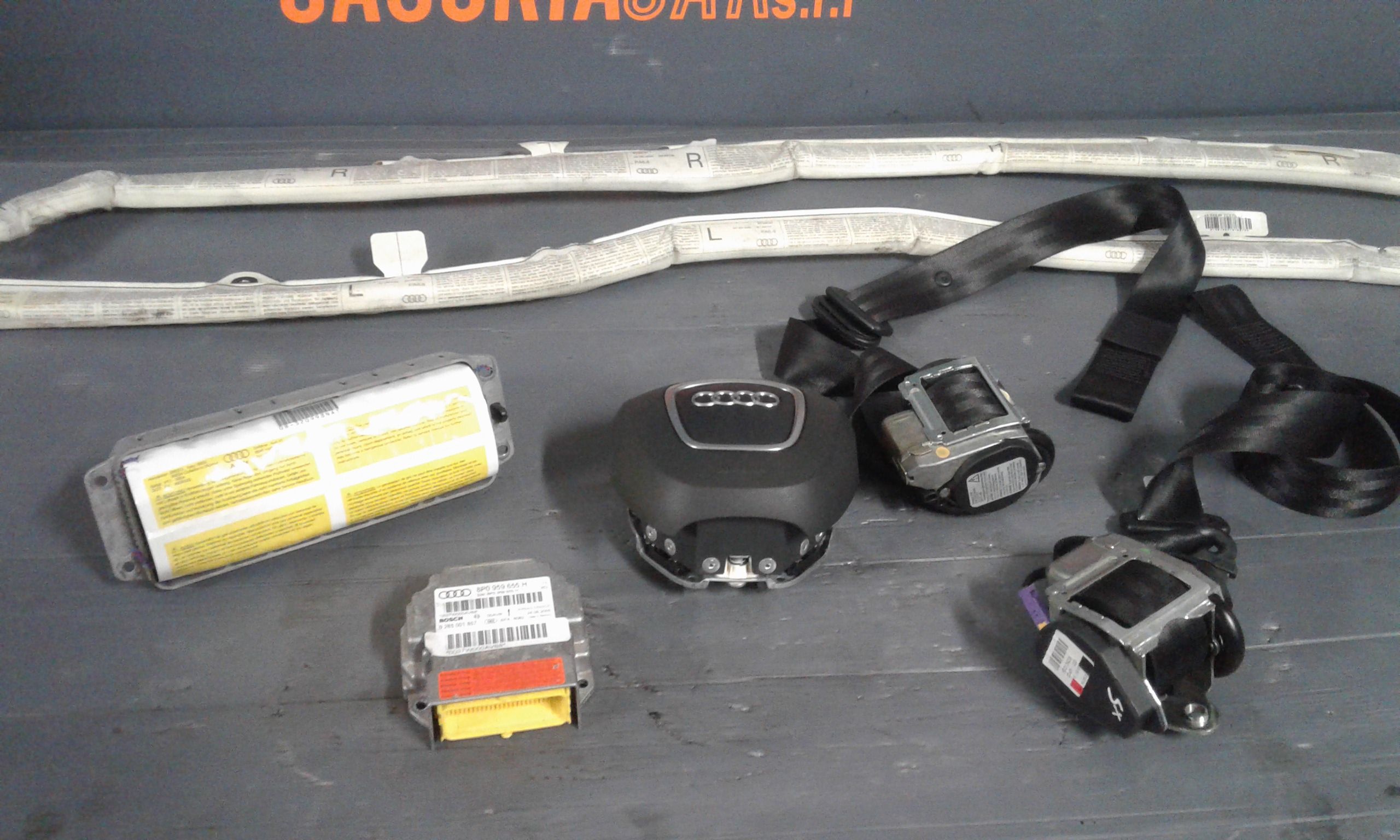Kit Airbag Completo AUDI A3 4 Serie