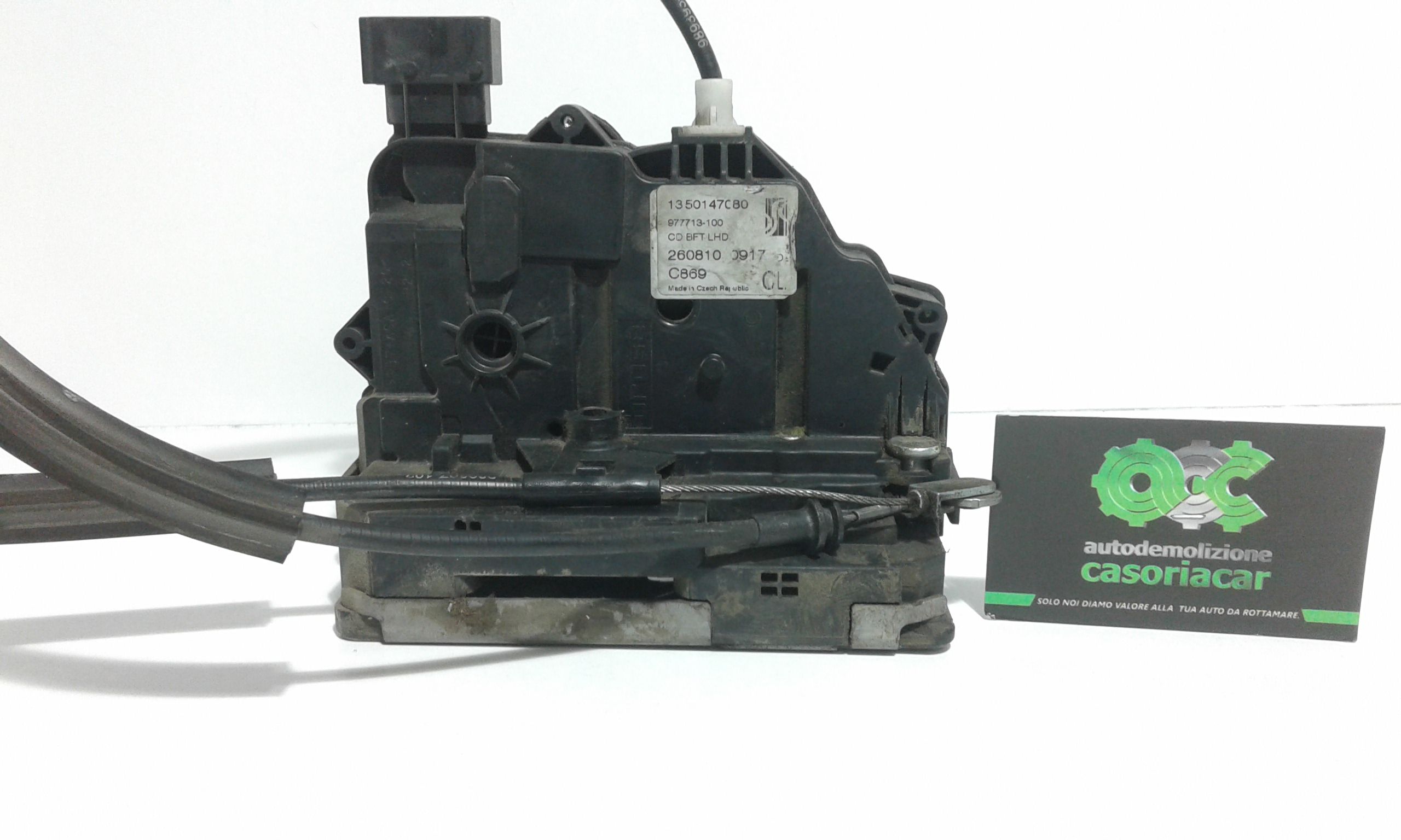 Serratura Anteriore Destra PEUGEOT Boxer 3 Serie