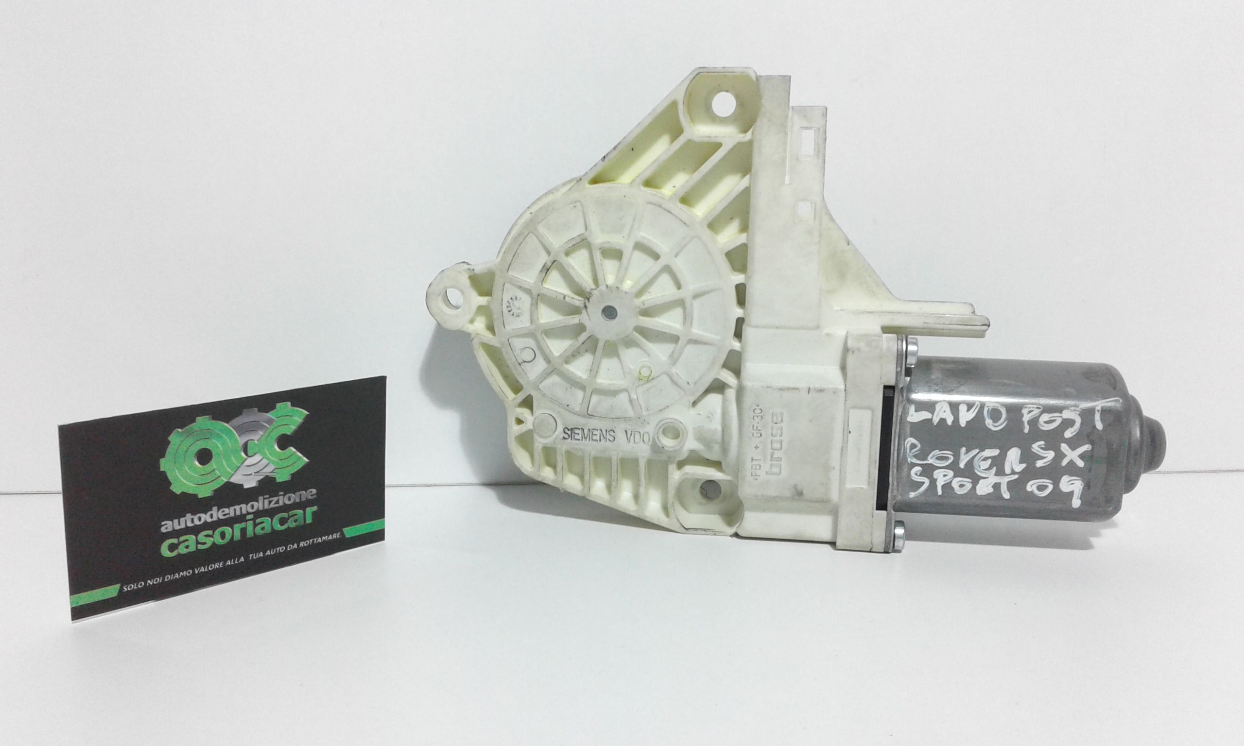 Motorino Alzavetro posteriore Sinistro LAND ROVER Range Rover SPORT