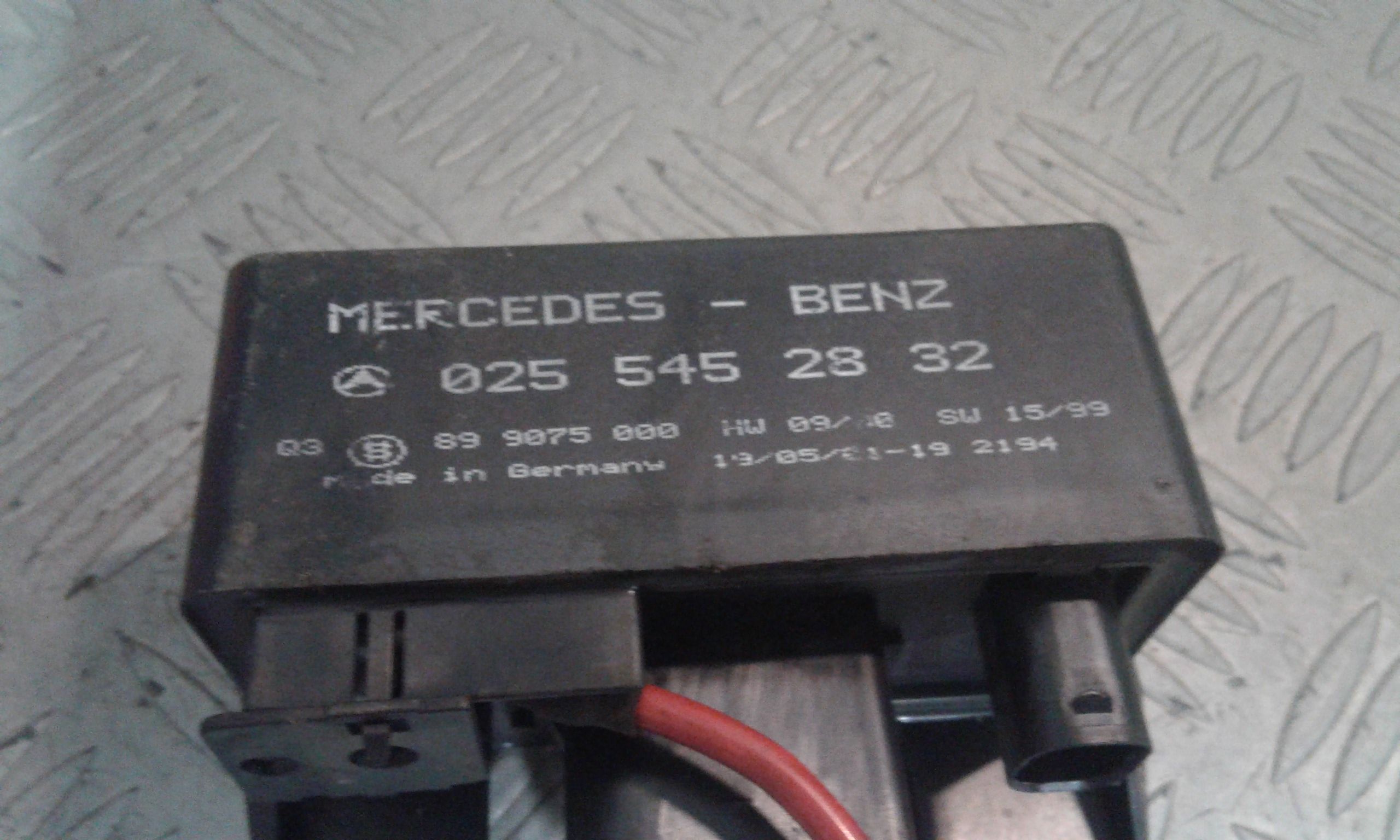 Centralina candelette MERCEDES Classe A W168 1 Serie