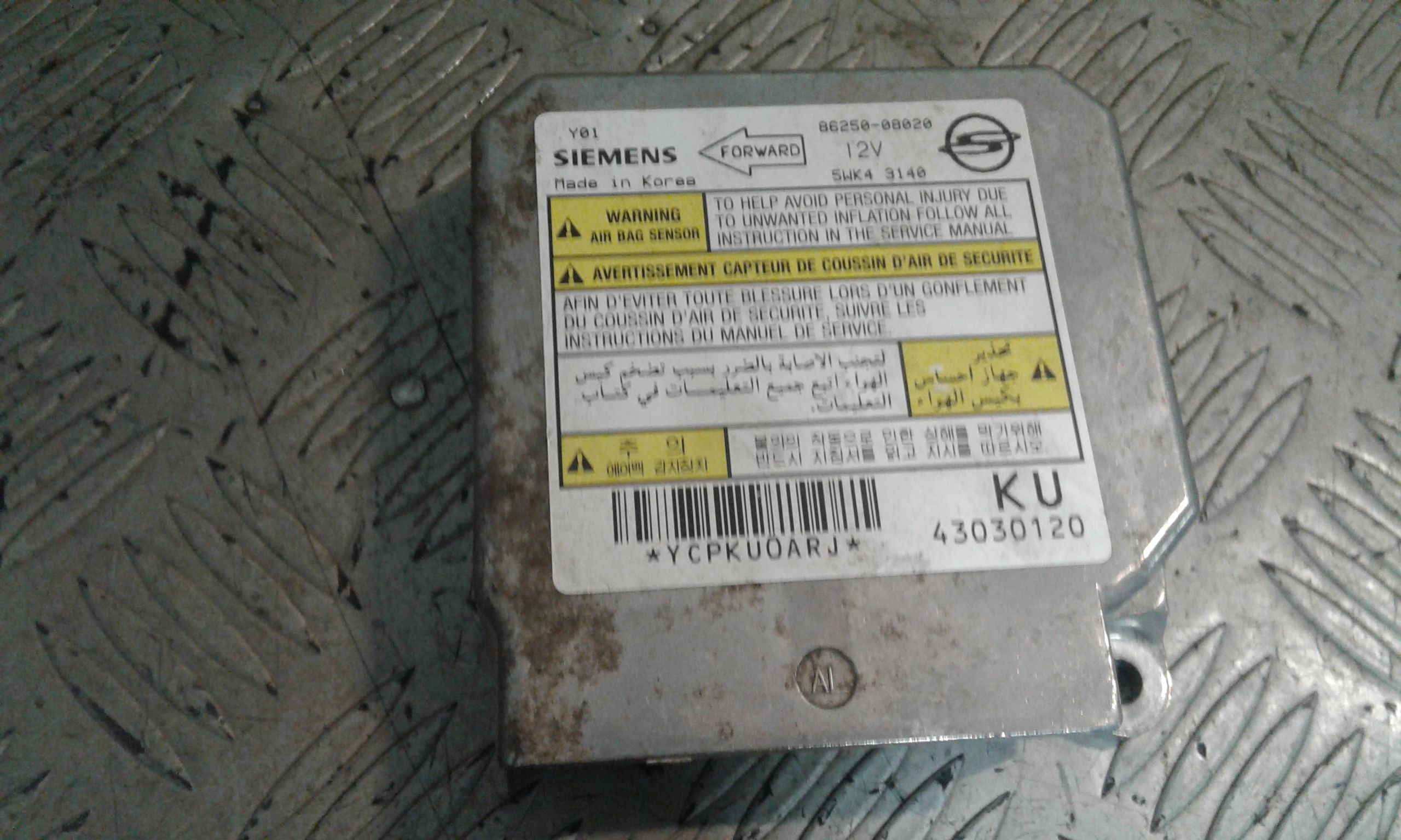 Centralina Airbag SSANGYONG Rexton 1 Serie