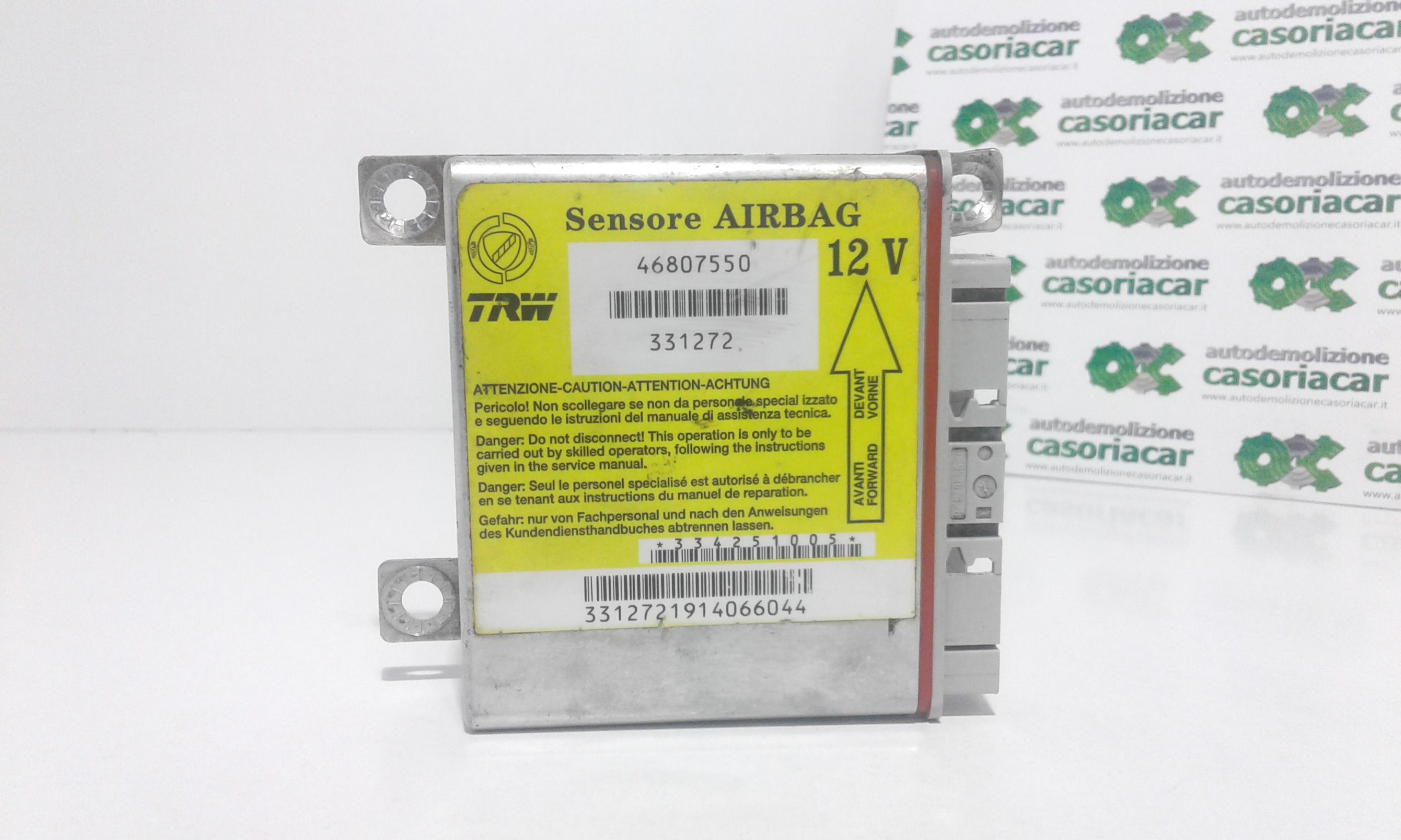 Centralina Airbag FIAT Panda 2 Serie