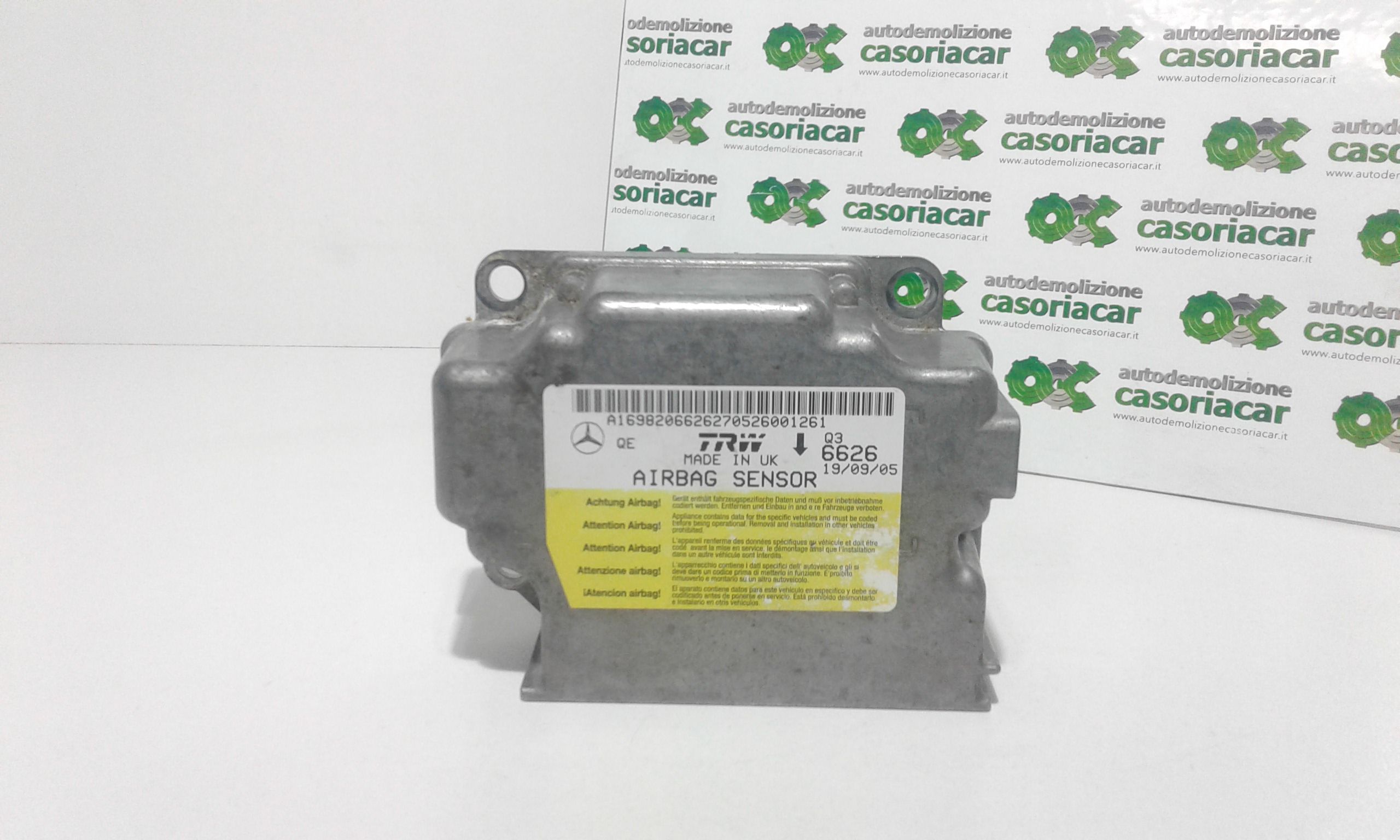 Centralina Airbag MERCEDES Classe A W169 3 Serie