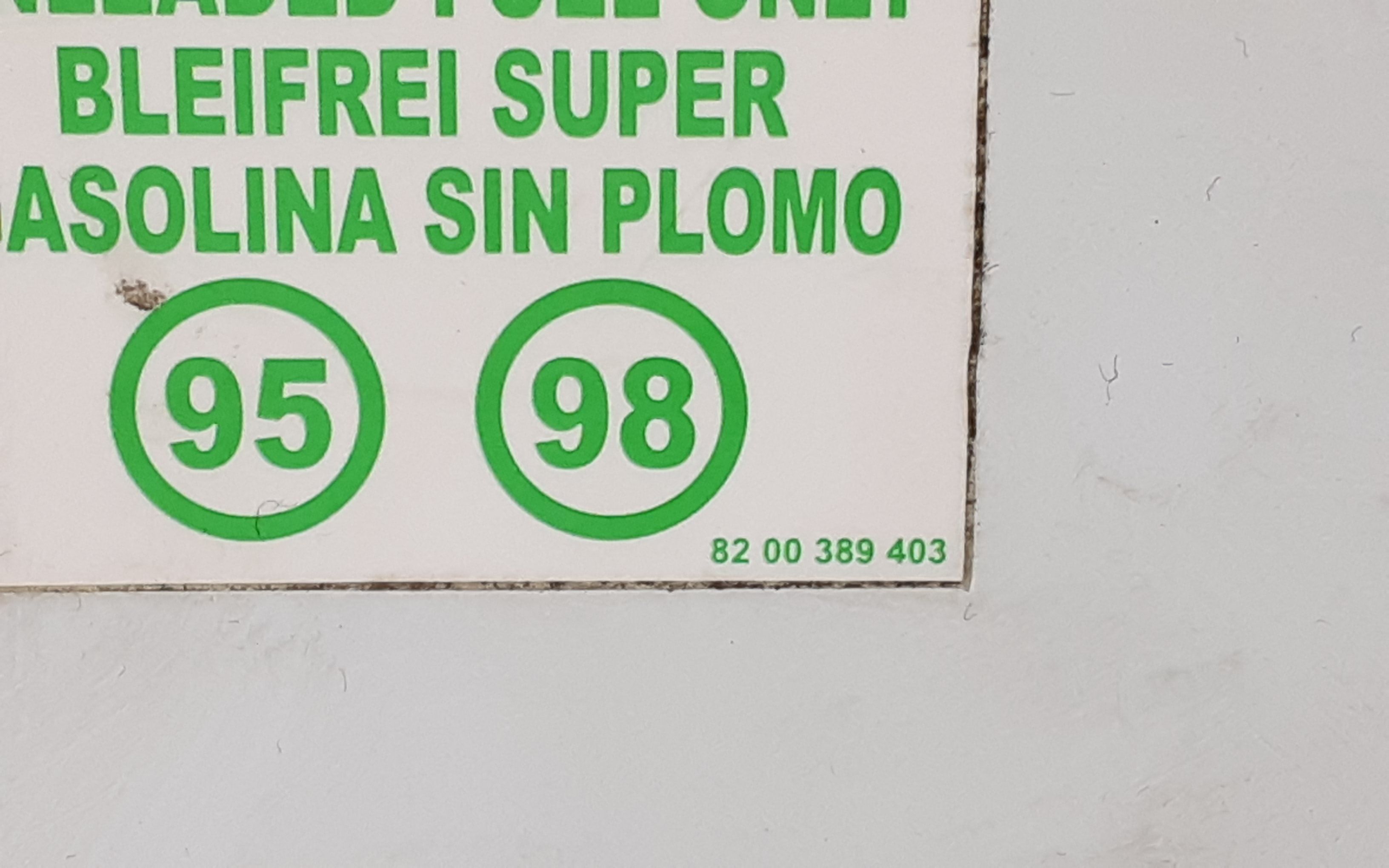 Sportellino Carburante DACIA Sandero 1 Serie