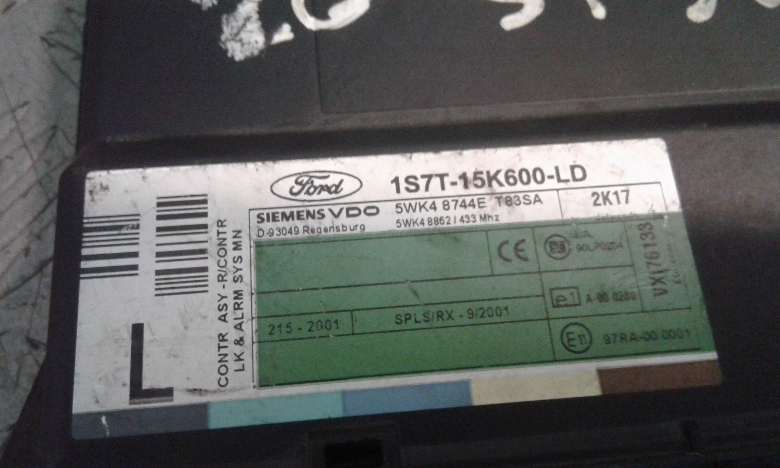 Centralina Comfort FORD Focus Berlina 2 Serie