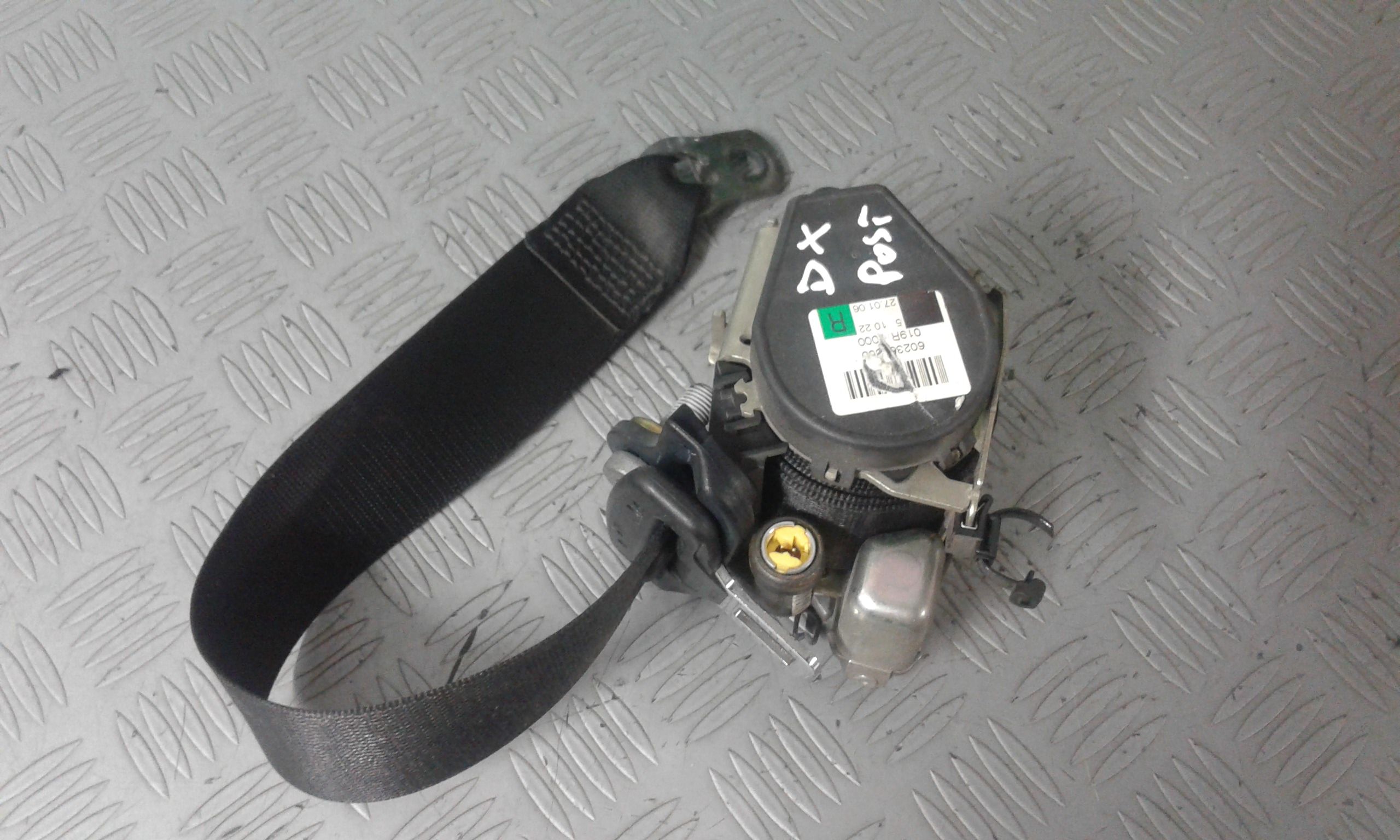 Cintura di sicurezza Posteriore DX passeggero con pretension MERCEDES Classe A W169 3 Serie