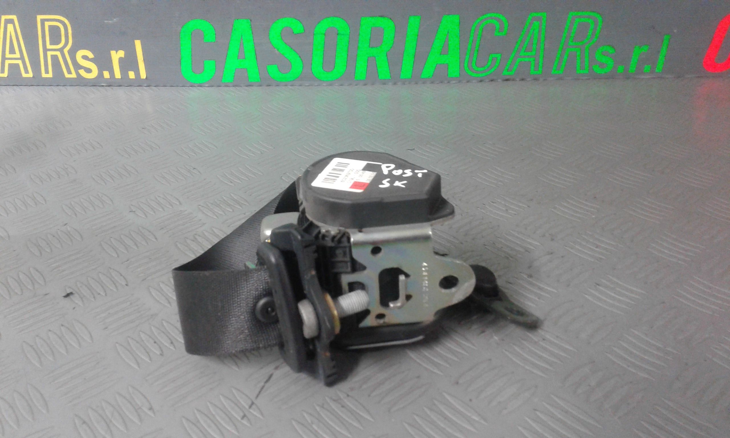 Cintura di sicurezza Posteriore SX guida con pretensionatore MERCEDES Classe A W169 3 Serie