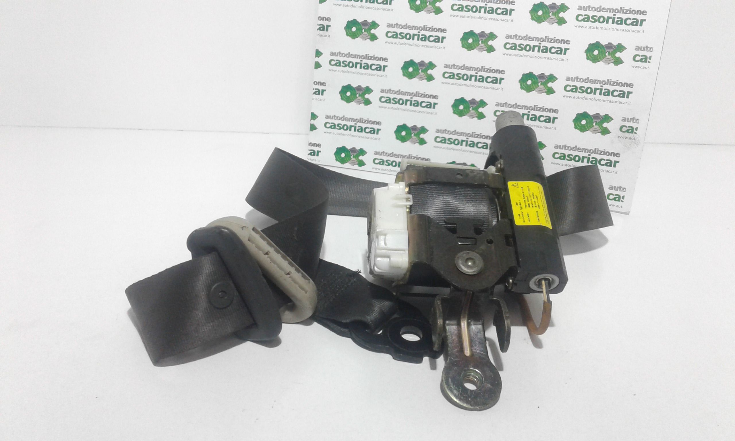 Cintura di sicurezza Posteriore SX guida con pretensionatore RENAULT Modus 1 Serie