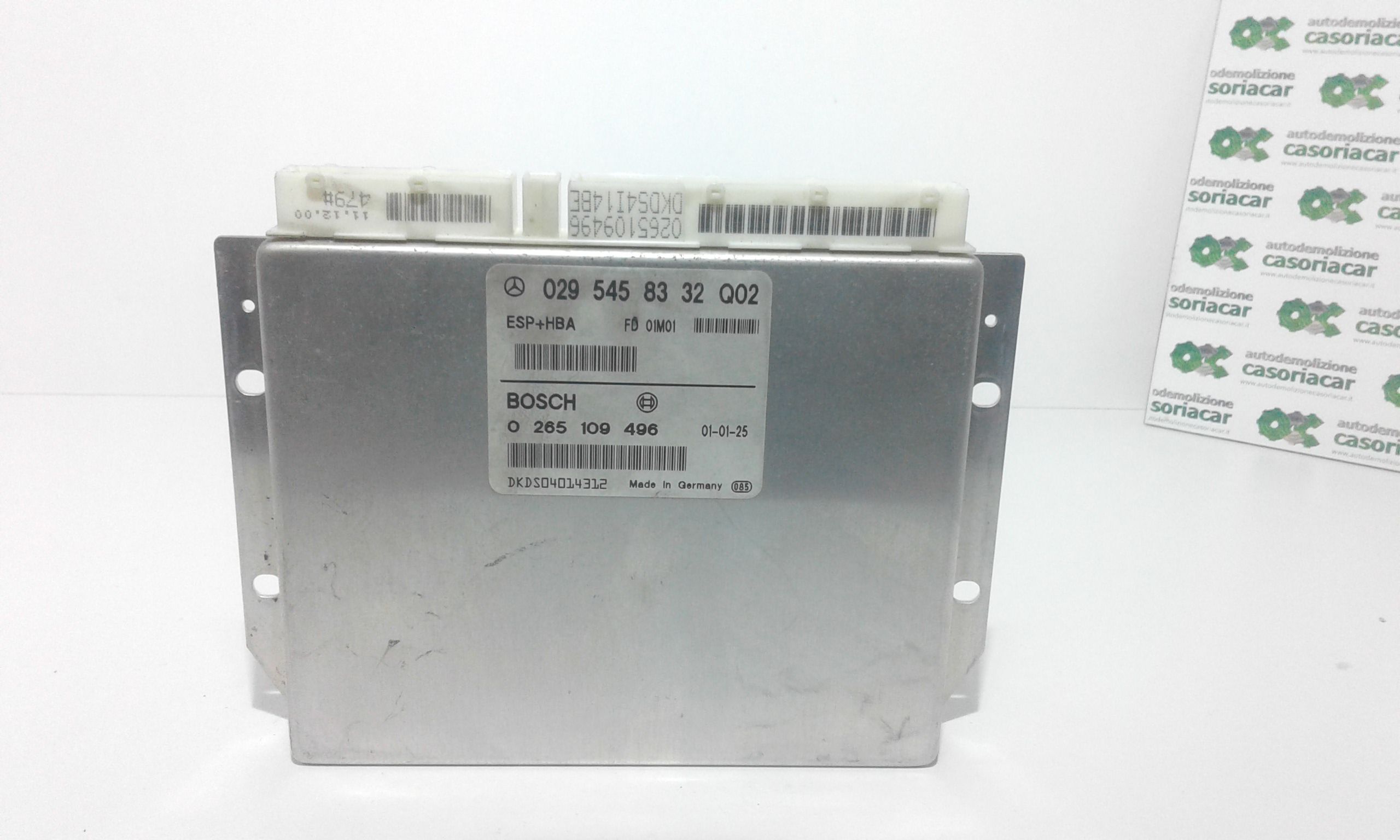 ESP MERCEDES Classe A W168 1 Serie