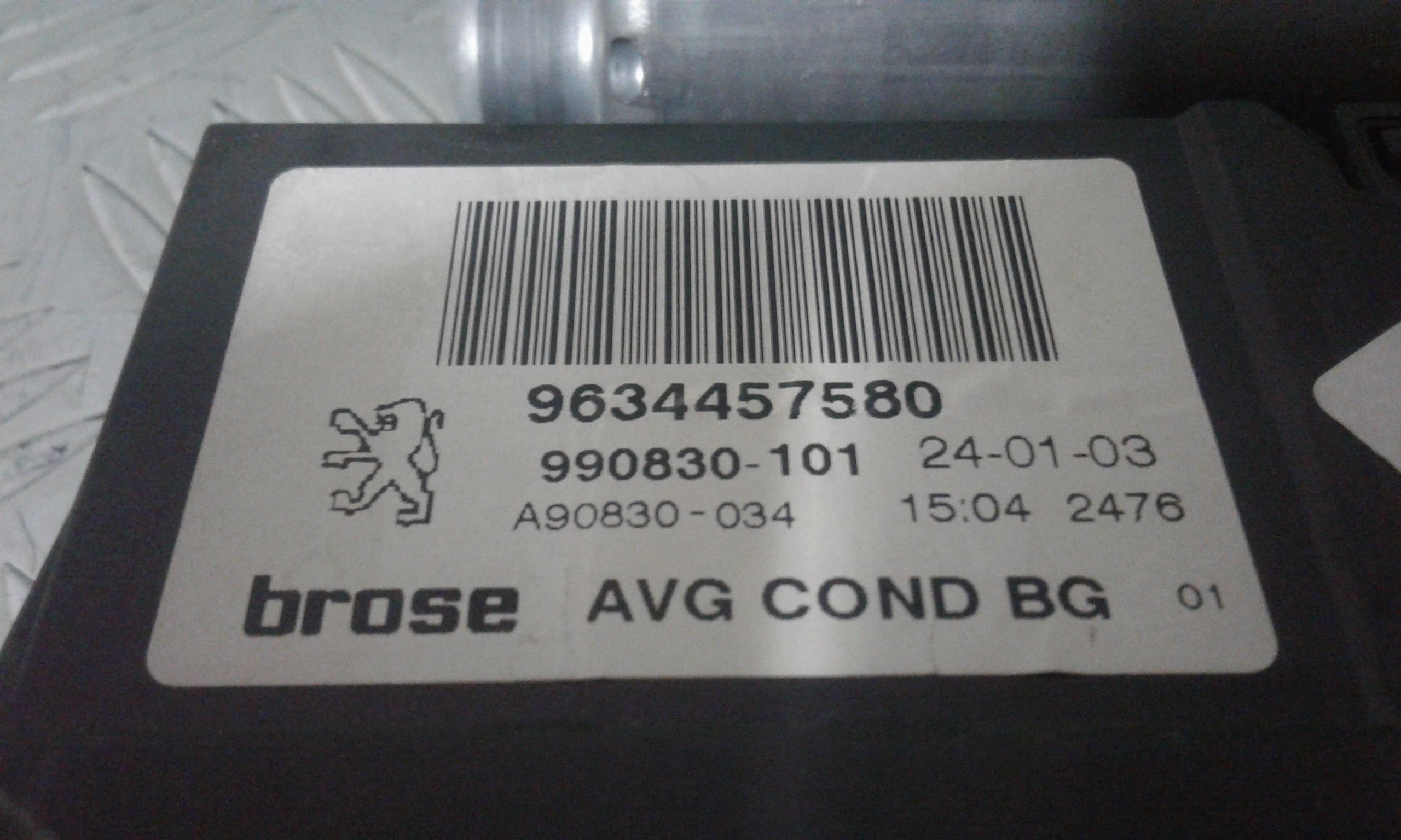 Motorino Alzavetro anteriore Sinistro PEUGEOT 307 Berlina