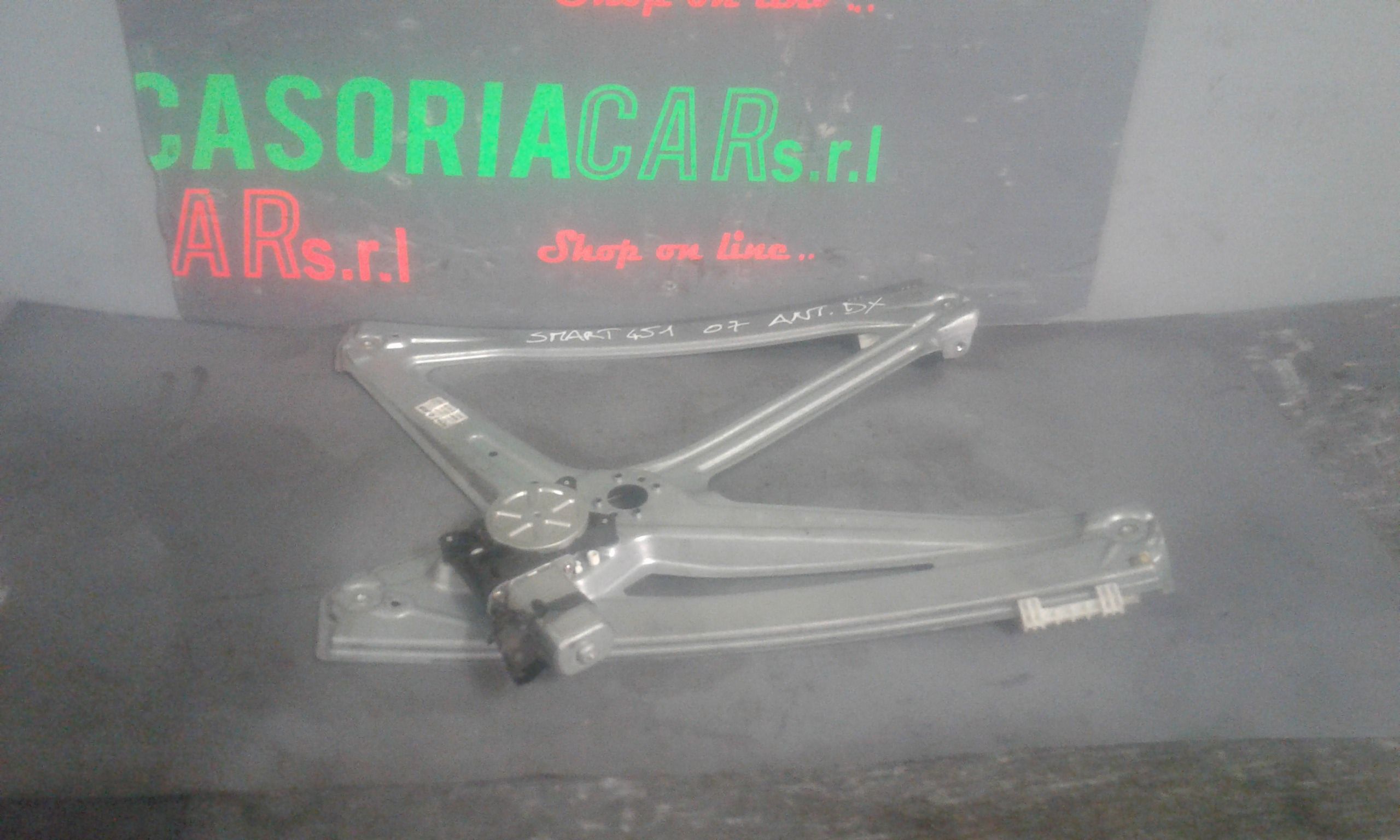 Cremagliera anteriore destra passeggero SMART Fortwo Coup 3 Serie