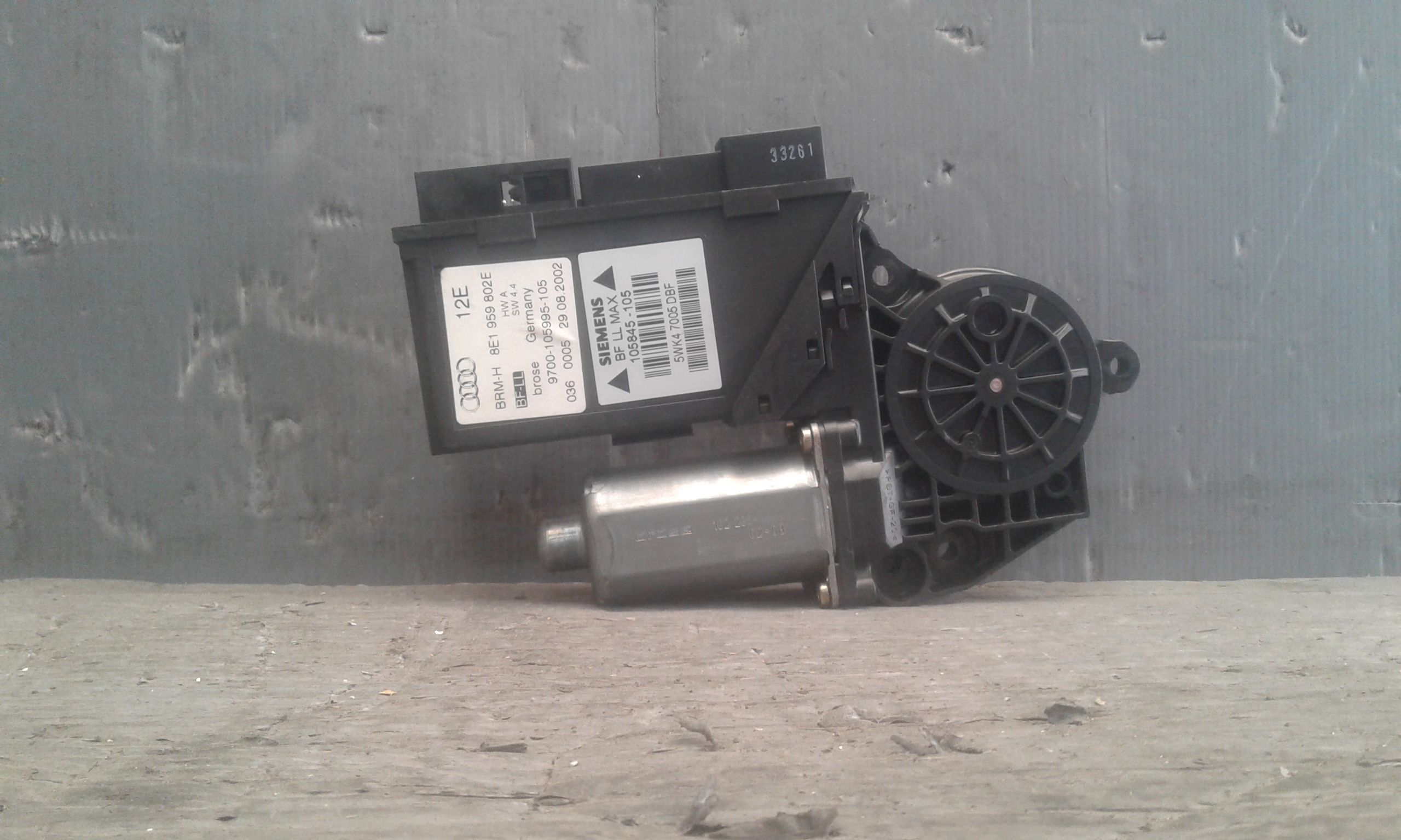 Motorino Alzavetro anteriore destra AUDI A4 Avant 2 Serie