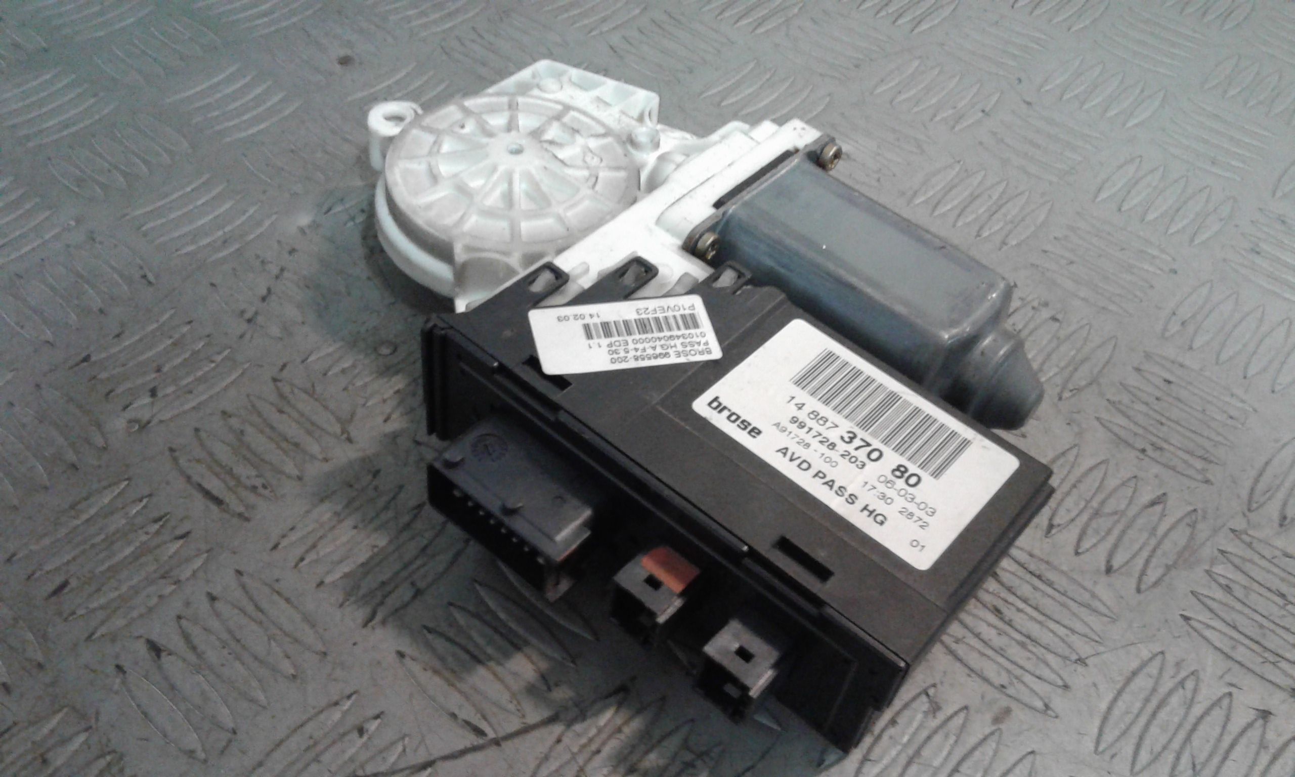 Motorino Alzavetro anteriore destra PEUGEOT 807 1 Serie