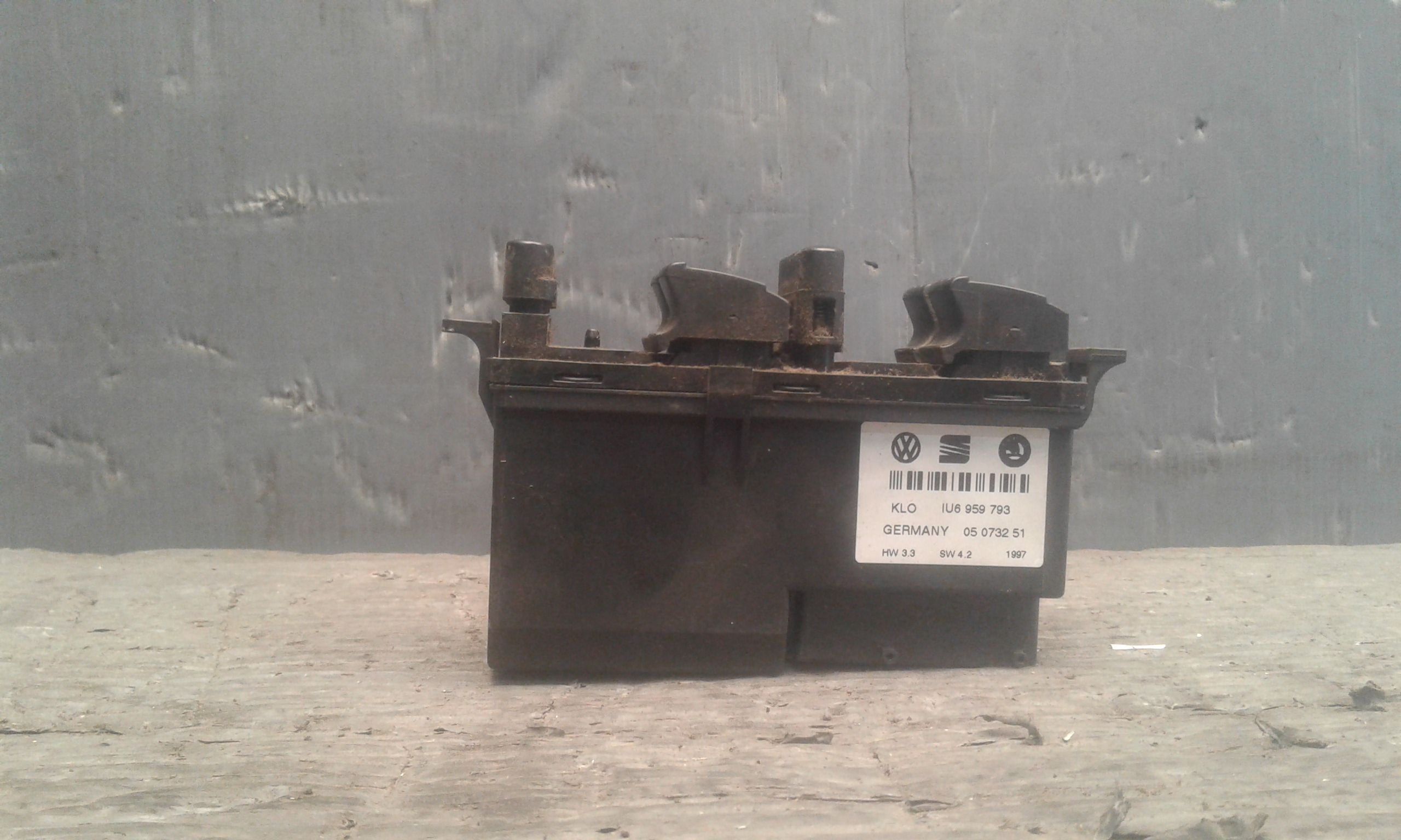 Pulsantiera Anteriore Sinistra Guida SKODA Octavia Berlina 1 Serie